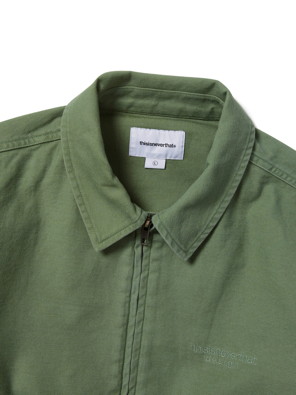 thisisneverthat - Washed Work Jacket (Green) product image 2 | TRAB K-Fashion Australia