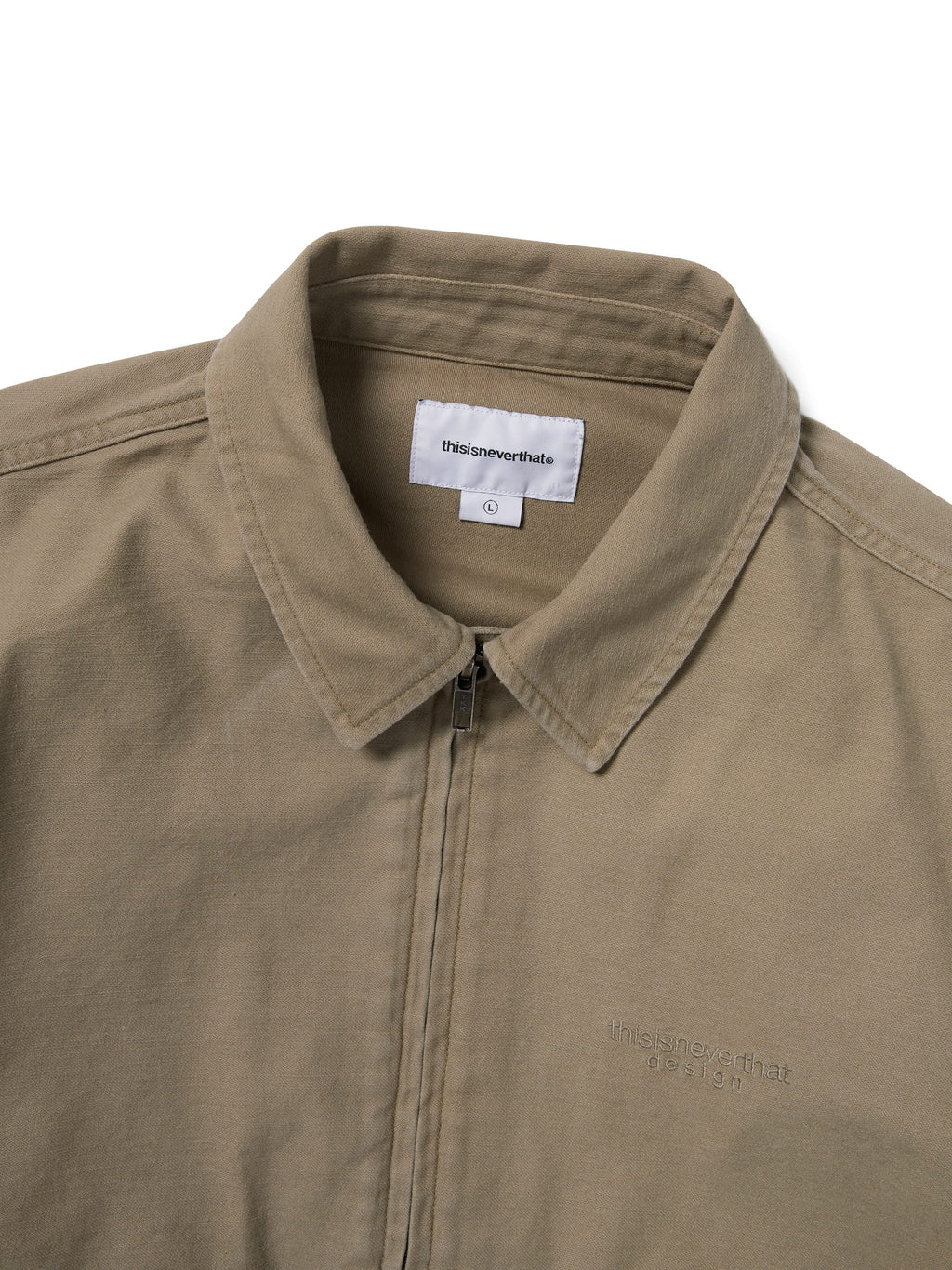 thisisneverthat - Washed Work Jacket (Khaki) product image 2 | TRAB K-Fashion Australia