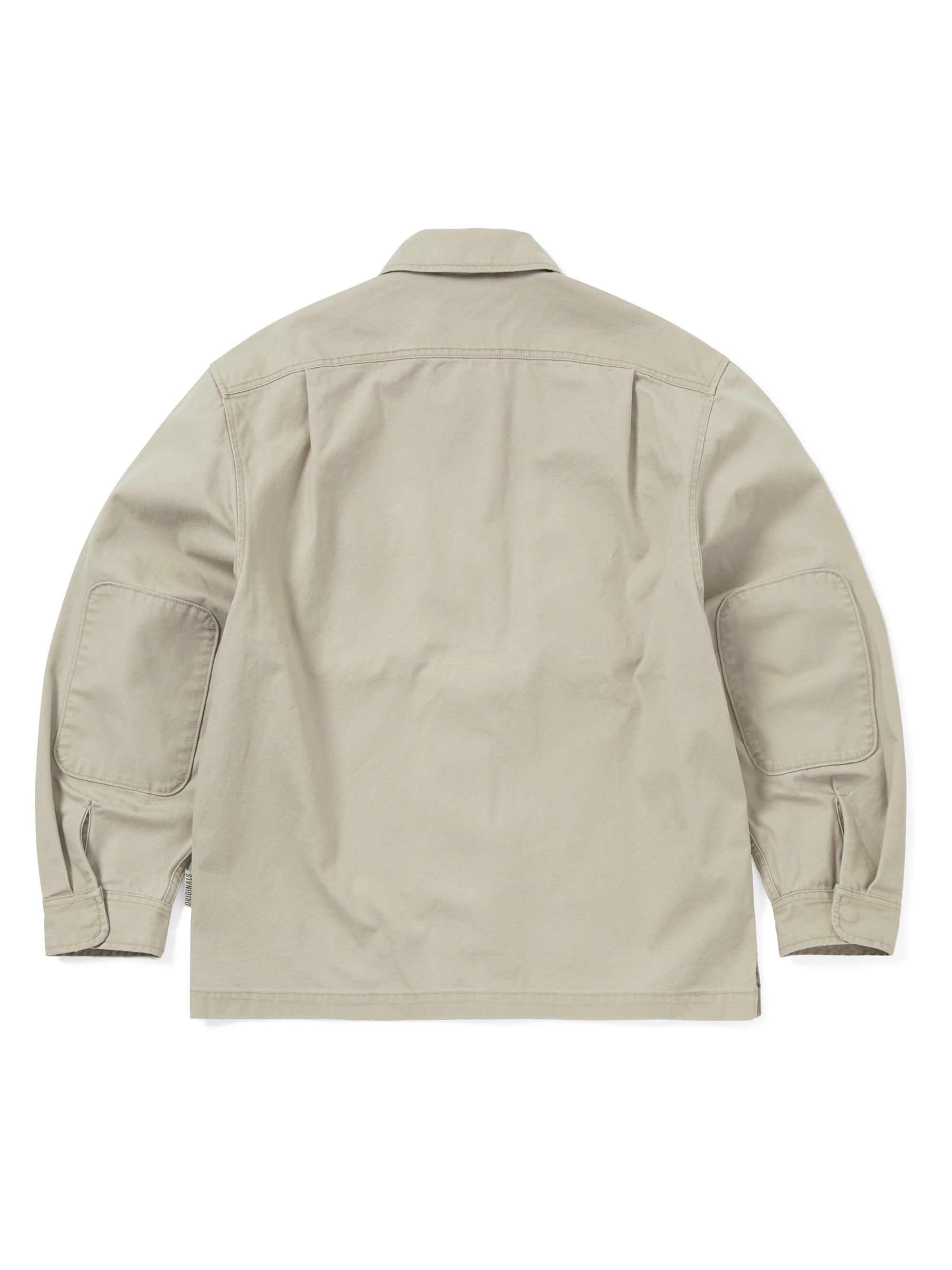 thisisneverthat - Washed Zip Shirt (Stone) product image 5 | TRAB K-Fashion Australia