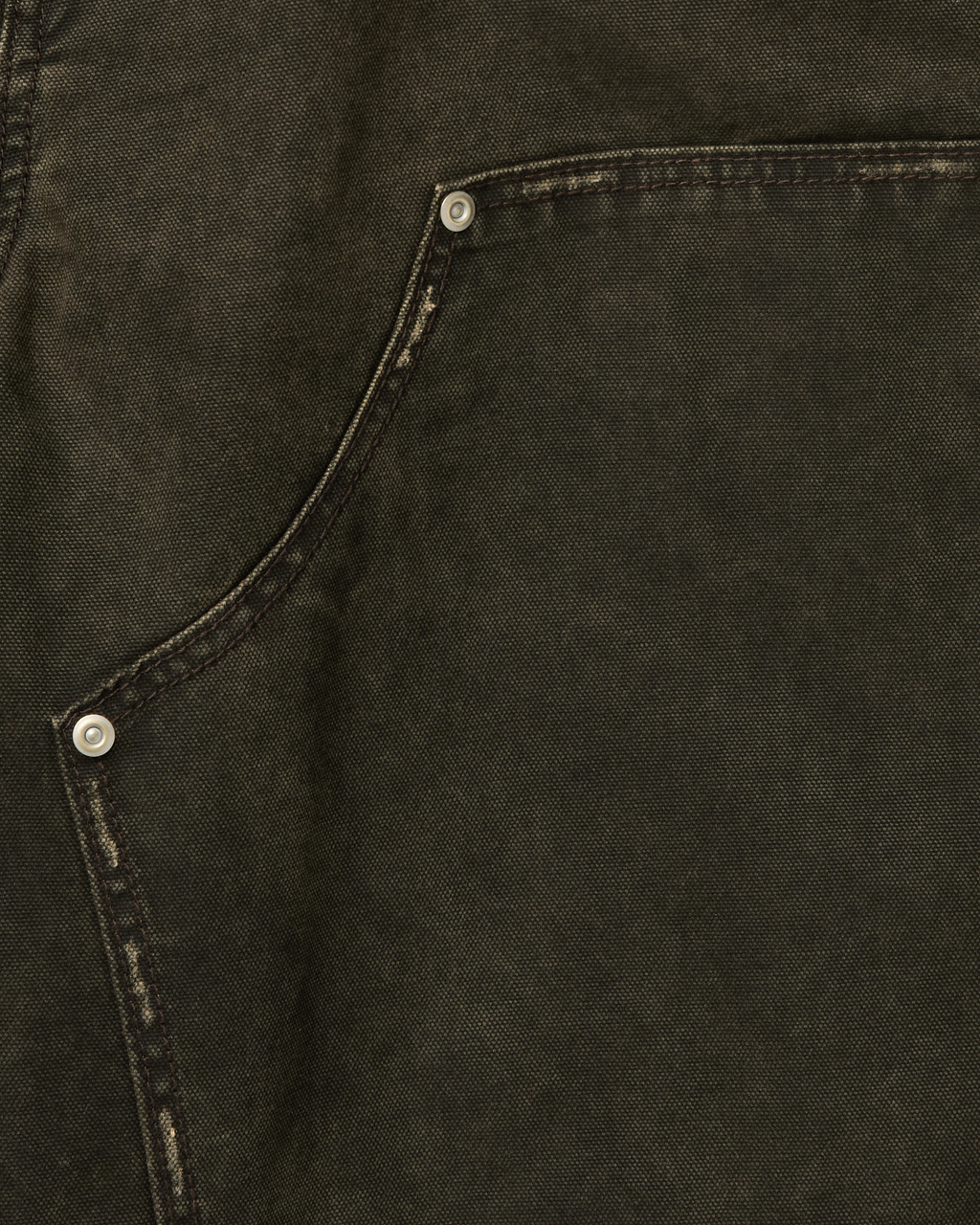 yeseyesee - Washed Canvas Carpenter Shorts (Charcoal) product image 9 | TRAB K-Fashion Australia