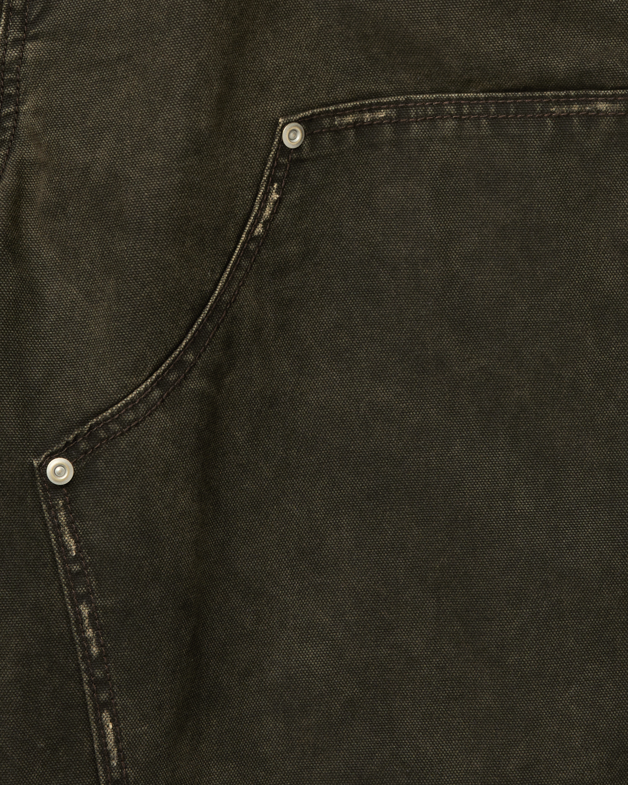 yeseyesee - Washed Canvas Carpenter Shorts (Charcoal) product image 9 | TRAB K-Fashion Australia