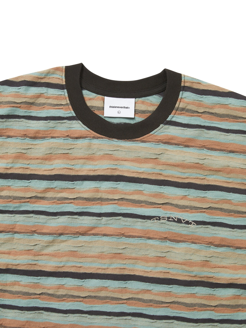 thisisneverthat - Wave Jacquard Tee (Orange) product image 2 | TRAB K-Fashion Australia
