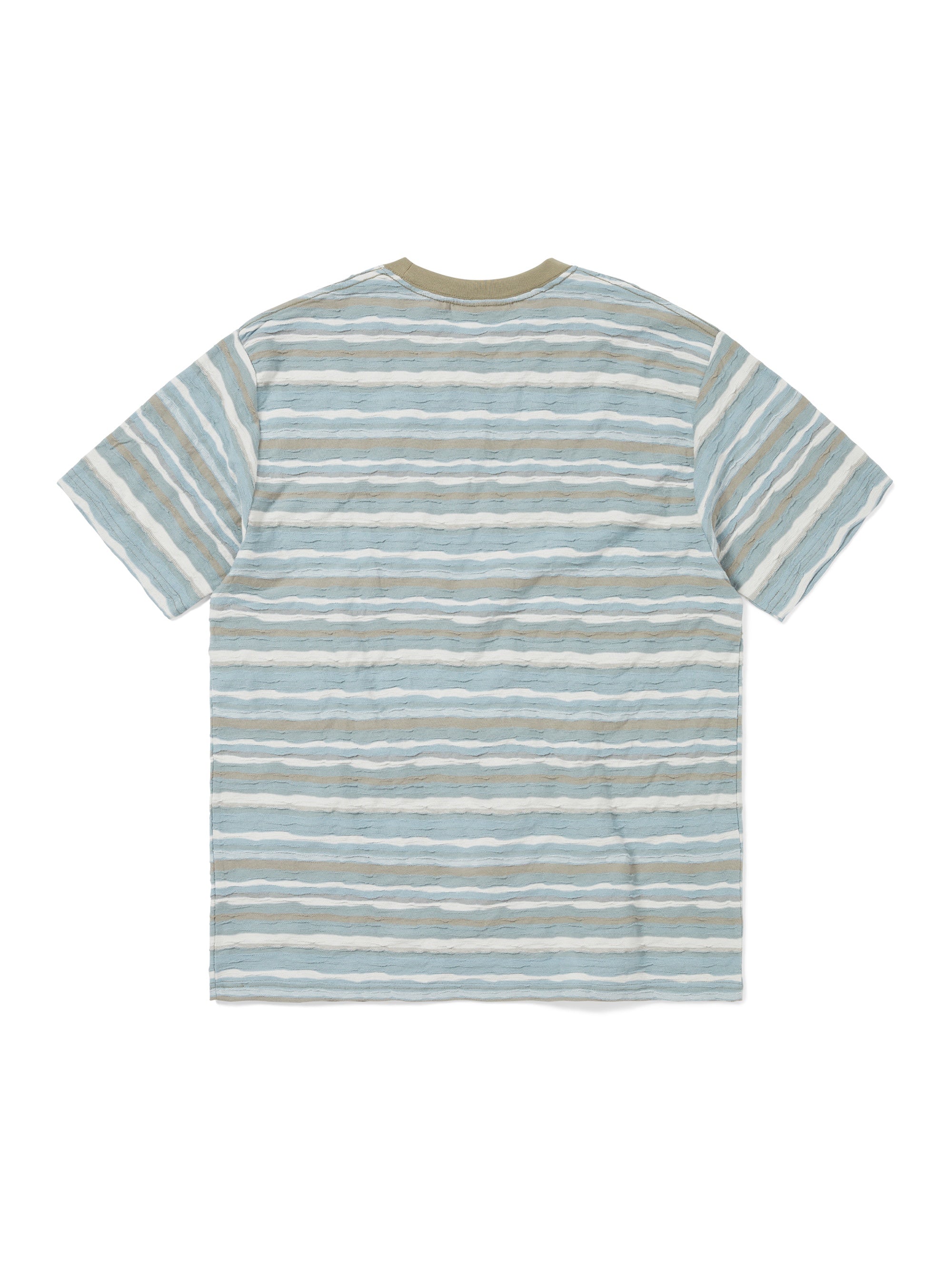 thisisneverthat - Wave Jacquard Tee (Blue) product image 3 | TRAB K-Fashion Australia