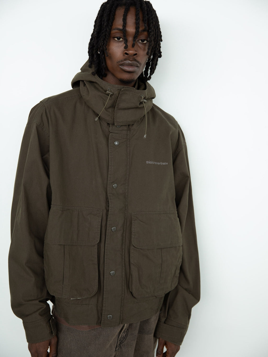 thisisneverthat - Waxed Field Jacket (Olive) product image 12 | TRAB K-Fashion Australia