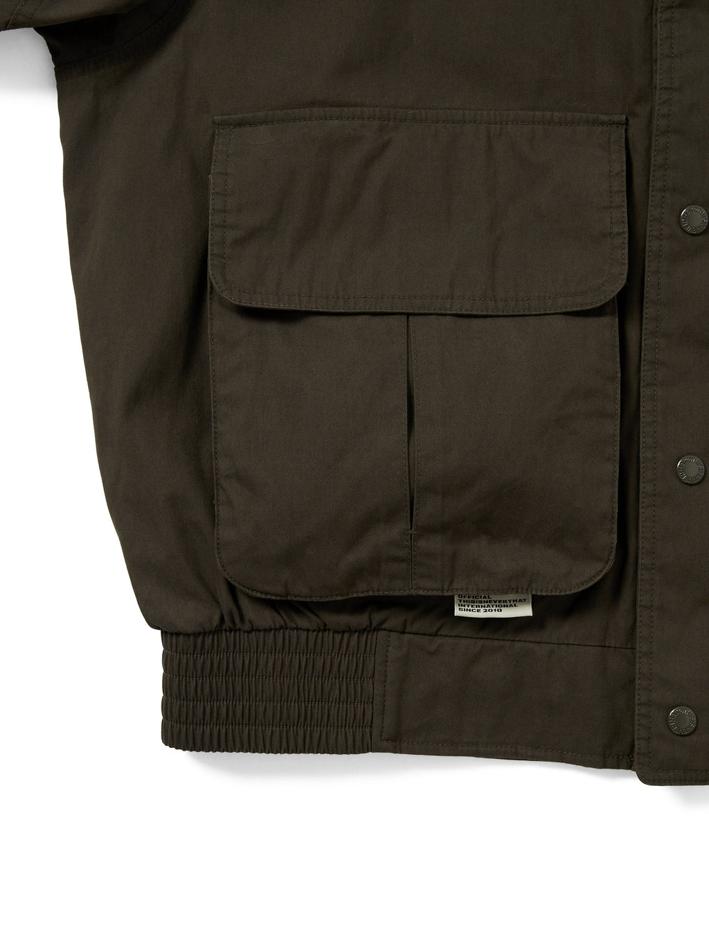 thisisneverthat - Waxed Field Jacket (Olive) product image 6 | TRAB K-Fashion Australia