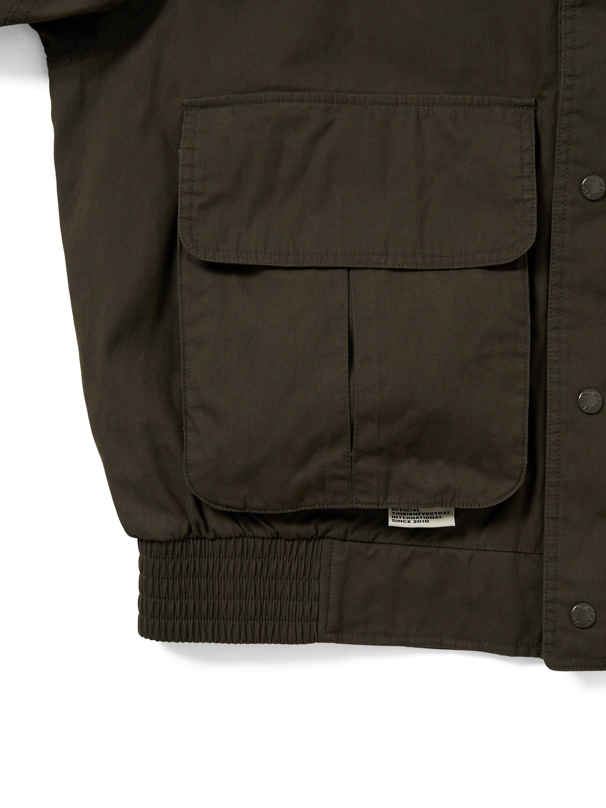 thisisneverthat - Waxed Field Jacket (Olive) product image 6 | TRAB K-Fashion Australia