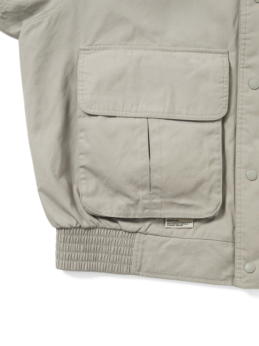 thisisneverthat - Waxed Field Jacket (Stone) product image 6 | TRAB K-Fashion Australia