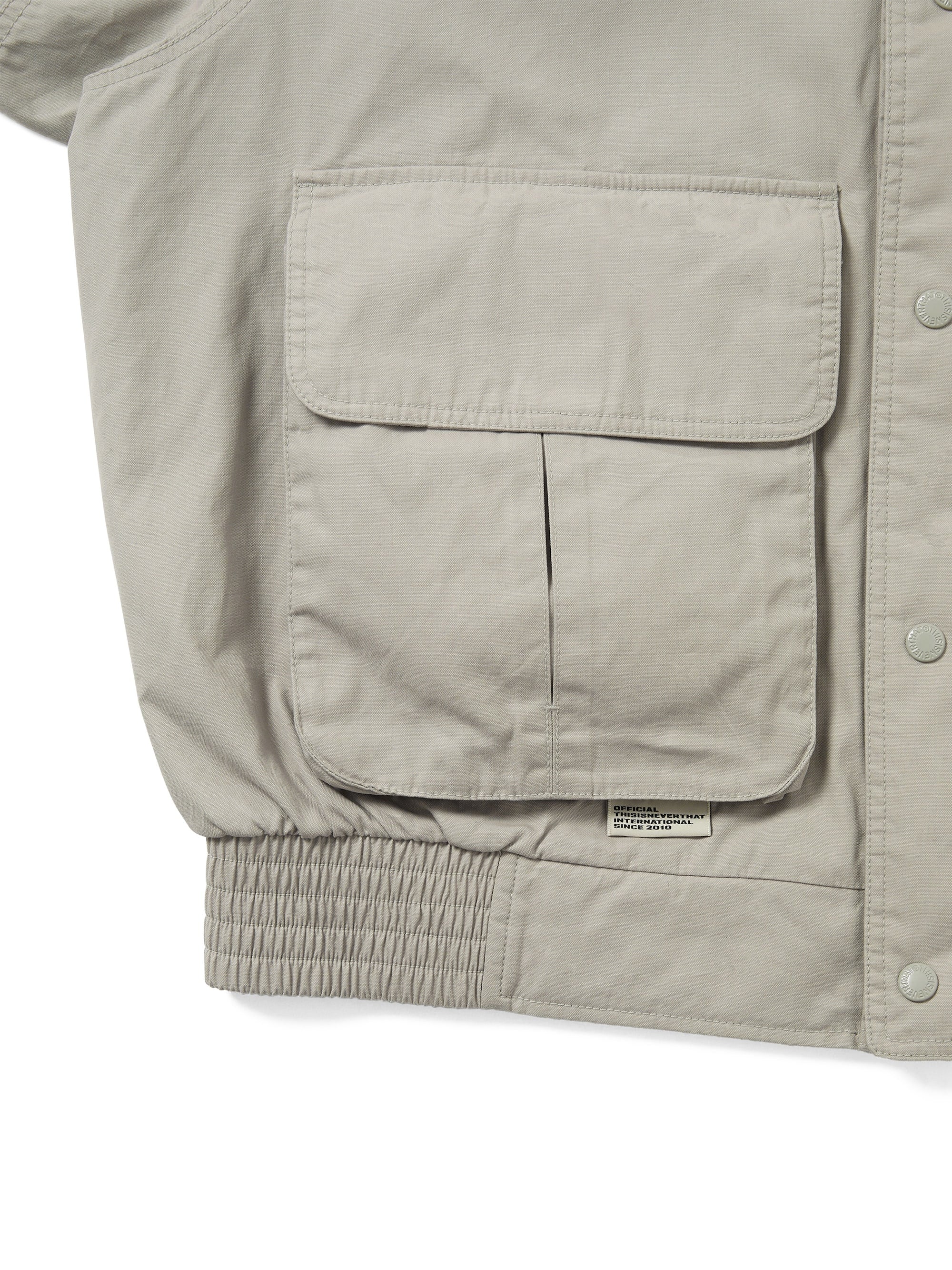 thisisneverthat - Waxed Field Jacket (Stone) product image 6 | TRAB K-Fashion Australia