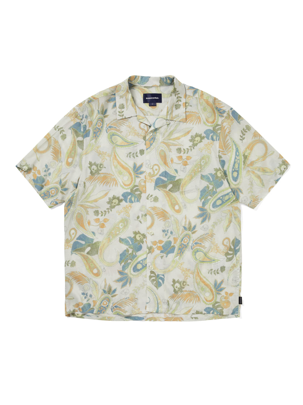 thisisneverthat - Weird Paisley S/S Shirt (Ivory) product image 1 | TRAB K-Fashion Australia