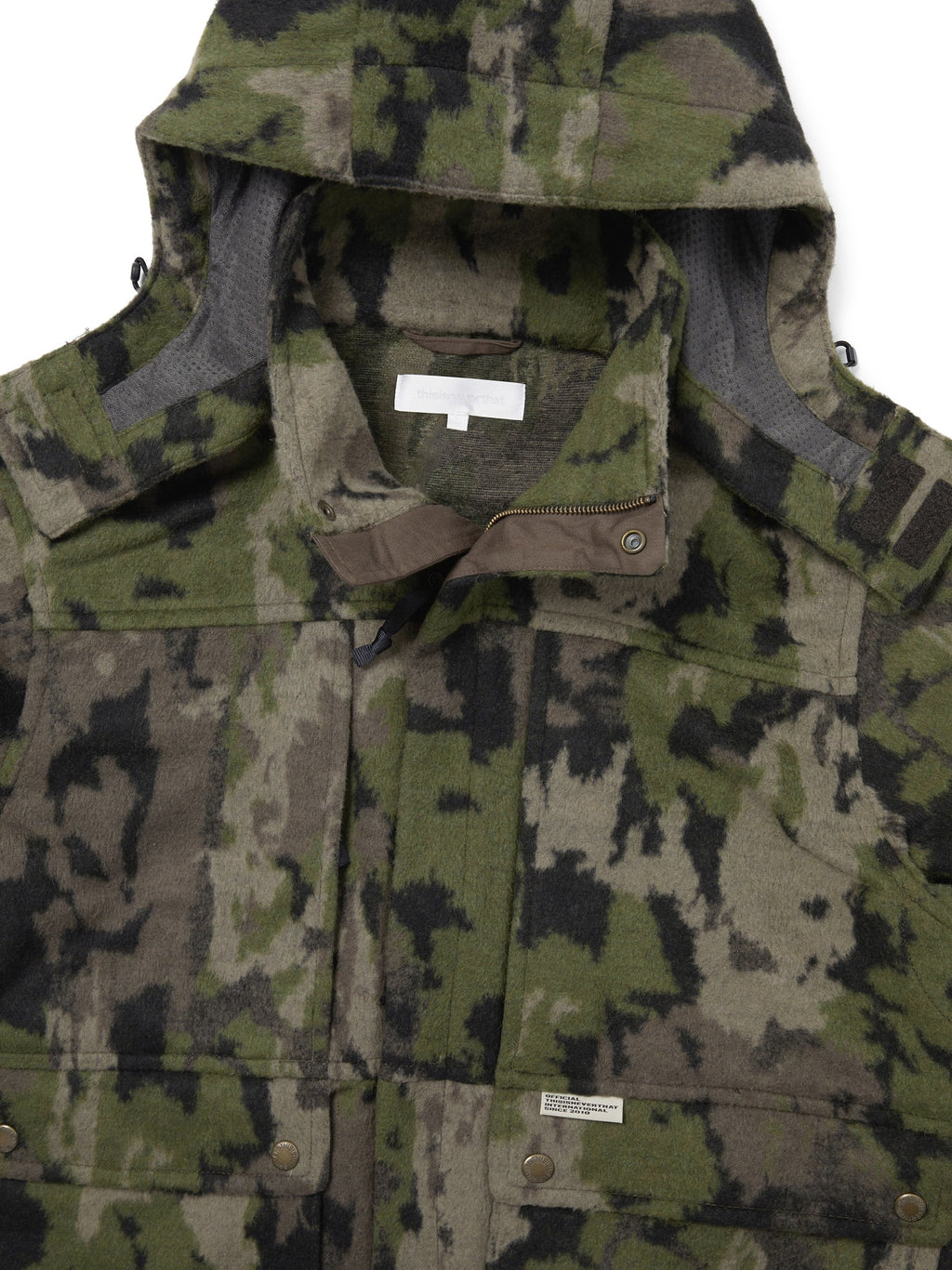 thisisneverthat - Wool Blend Field Jacket (Camo) product image 3 | TRAB K-Fashion Australia