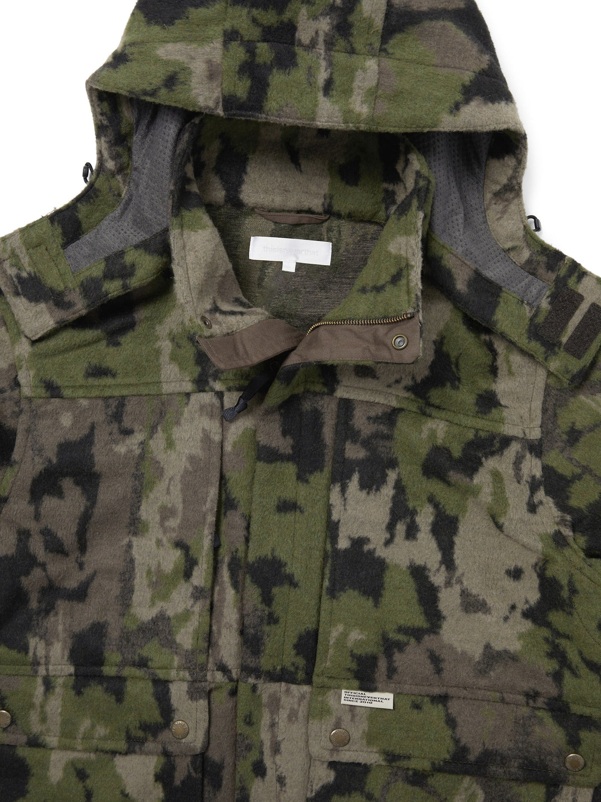 thisisneverthat - Wool Blend Field Jacket (Camo) product image 3 | TRAB K-Fashion Australia