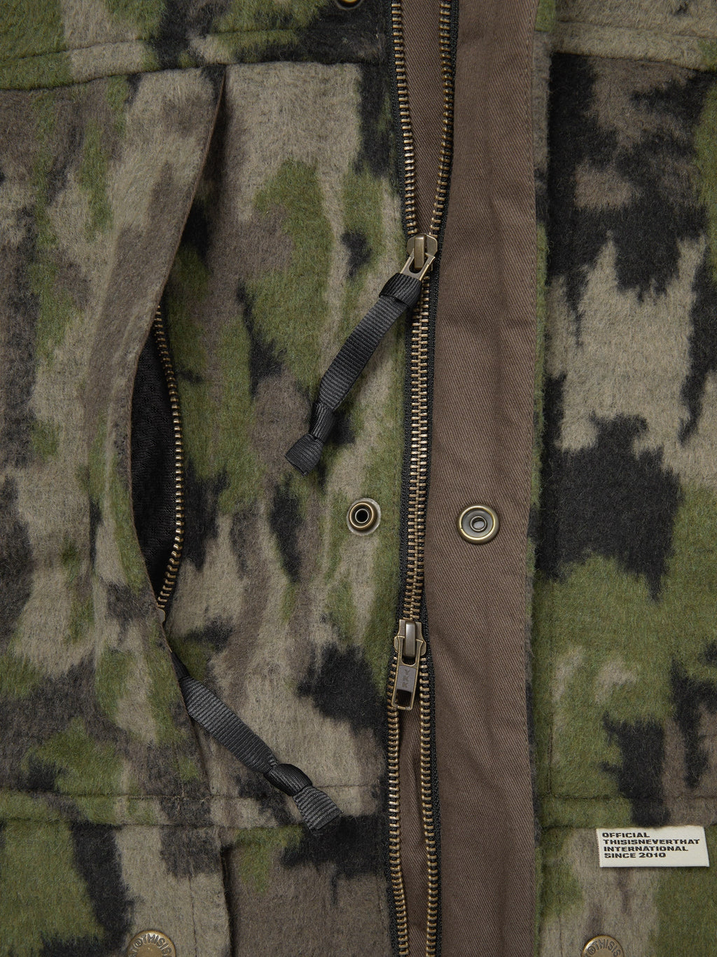 thisisneverthat - Wool Blend Field Jacket (Camo) product image 5 | TRAB K-Fashion Australia