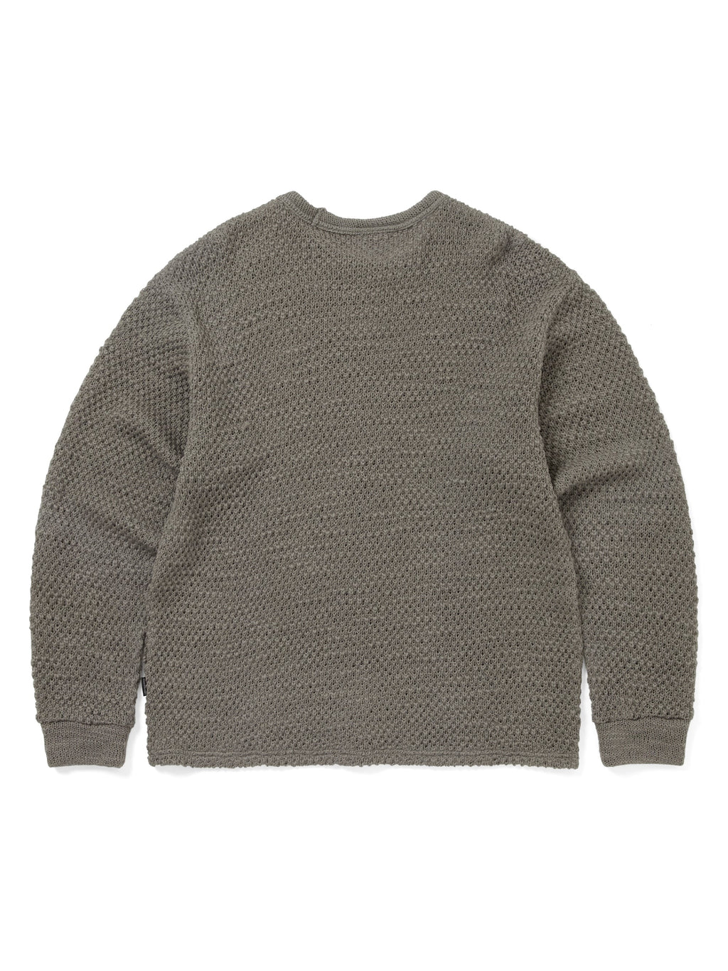 thisisneverthat - Wool Crochet Knit L/S Crew (beige) product image 3 | TRAB K-Fashion Australia