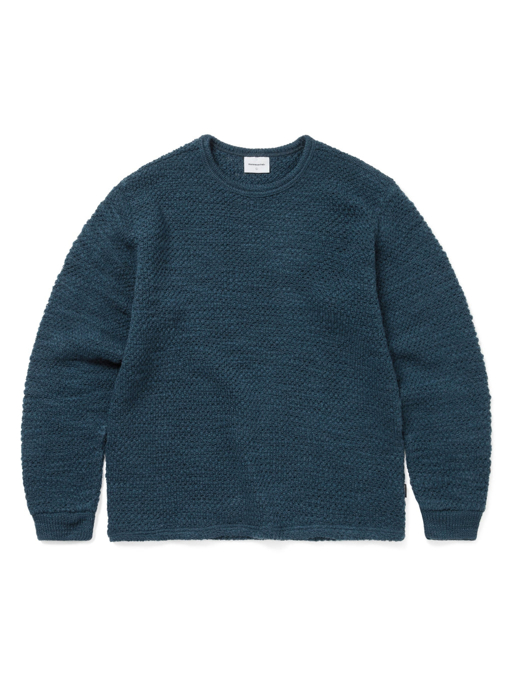 thisisneverthat - Wool Crochet Knit L/S Crew (blue) product image 1 | TRAB K-Fashion Australia
