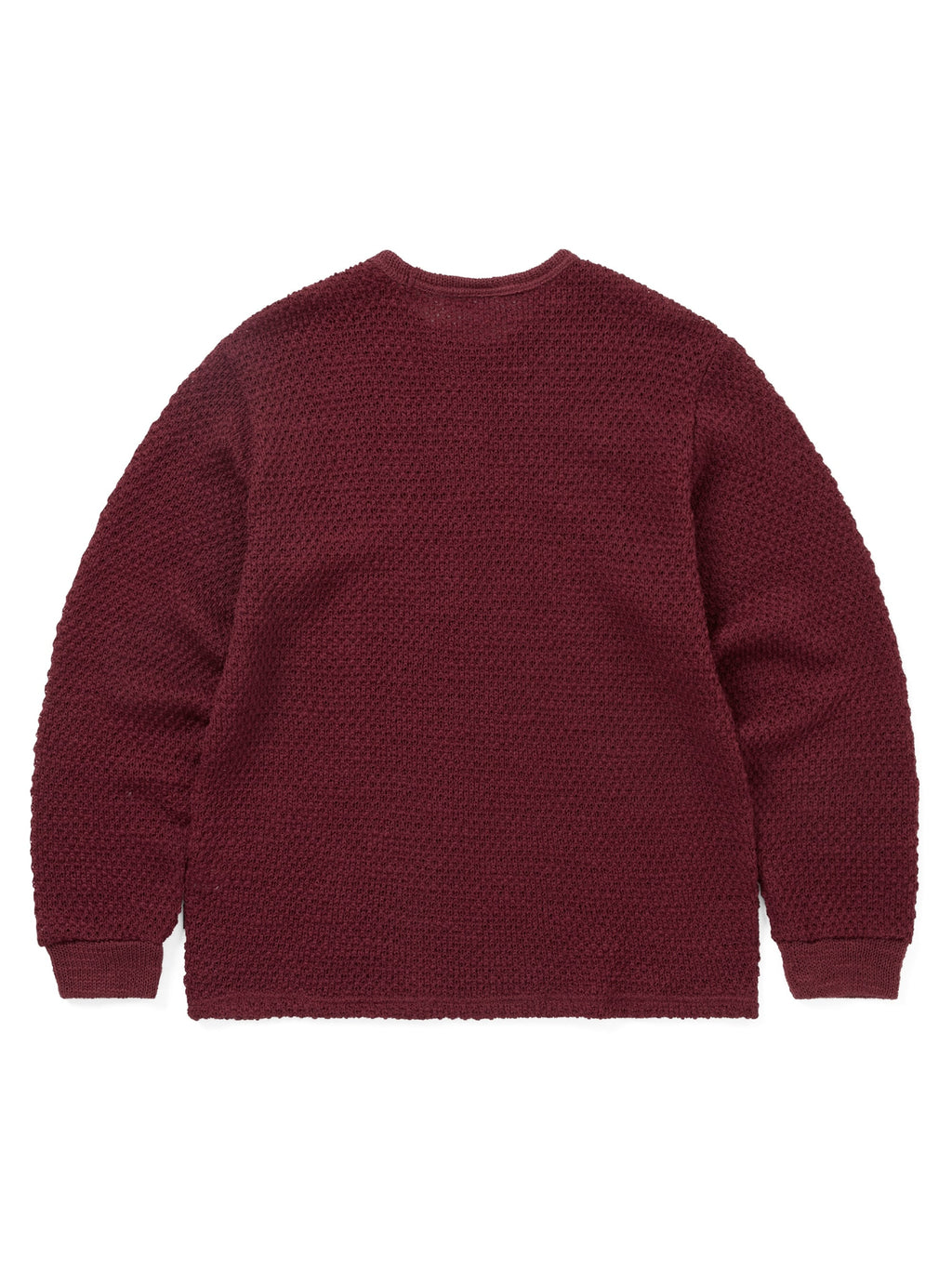 thisisneverthat - Wool Crochet Knit L/S Crew (red) product image 3 | TRAB K-Fashion Australia