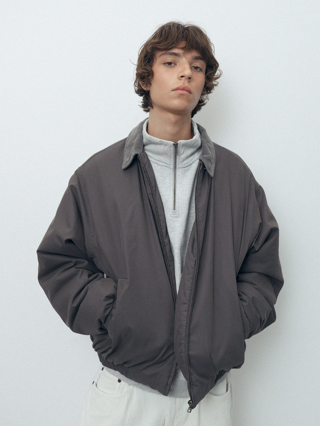 thisisneverthat - Work Bomber Jacket (Charcoal) product image 8 | TRAB K-Fashion Australia