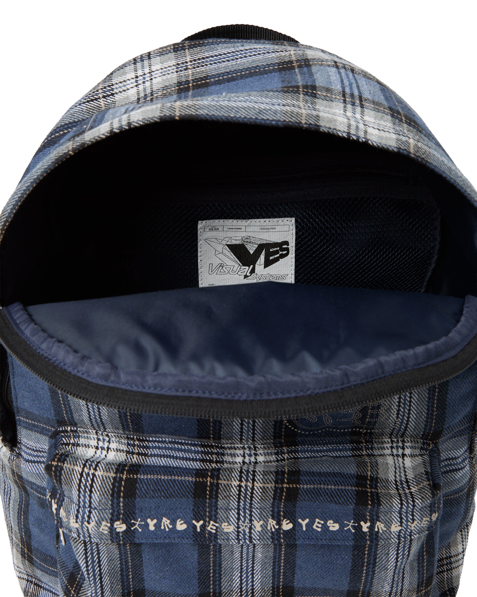 yeseyesee - Y.E.S Dot Logo Daypack (Navy) product image 3 | TRAB K-Fashion Australia
