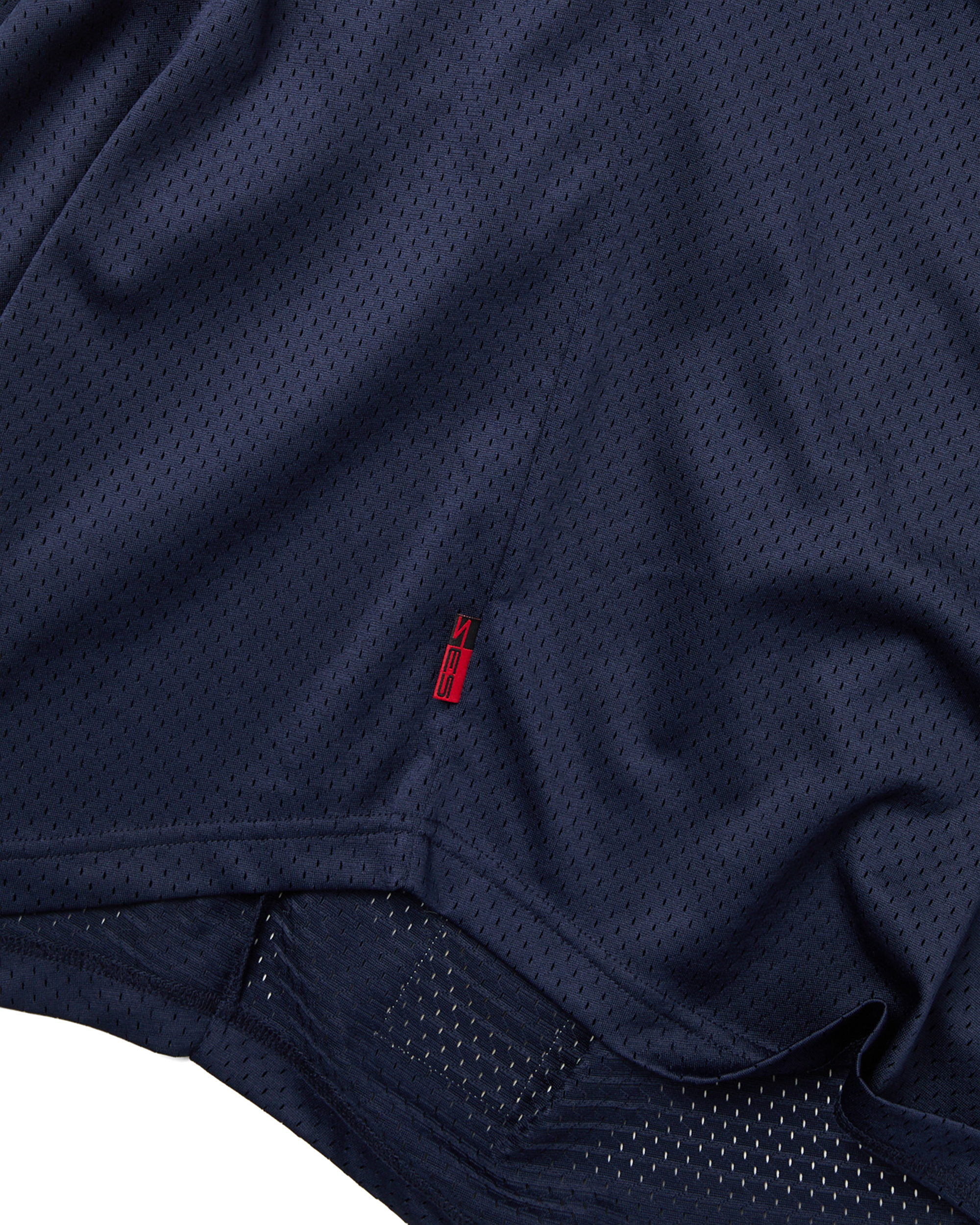 yeseyesee - Y.E.S Mesh Baseball Tee (Navy) product image 5 | TRAB K-Fashion Australia