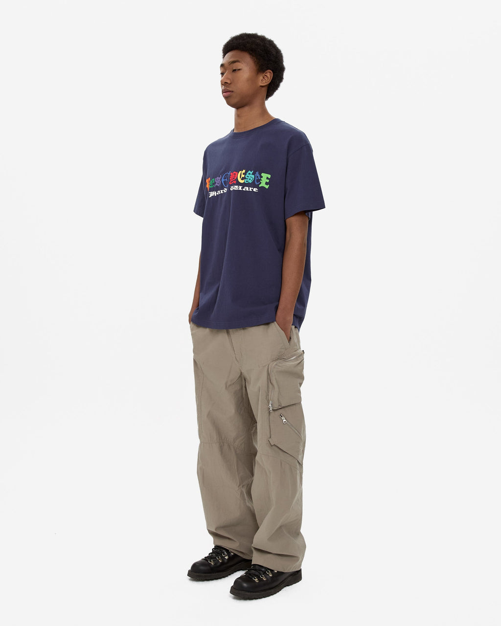 yeseyesee - Y.E.S Old Logo Tee (Light Navy) product image 8 | TRAB K-Fashion Australia