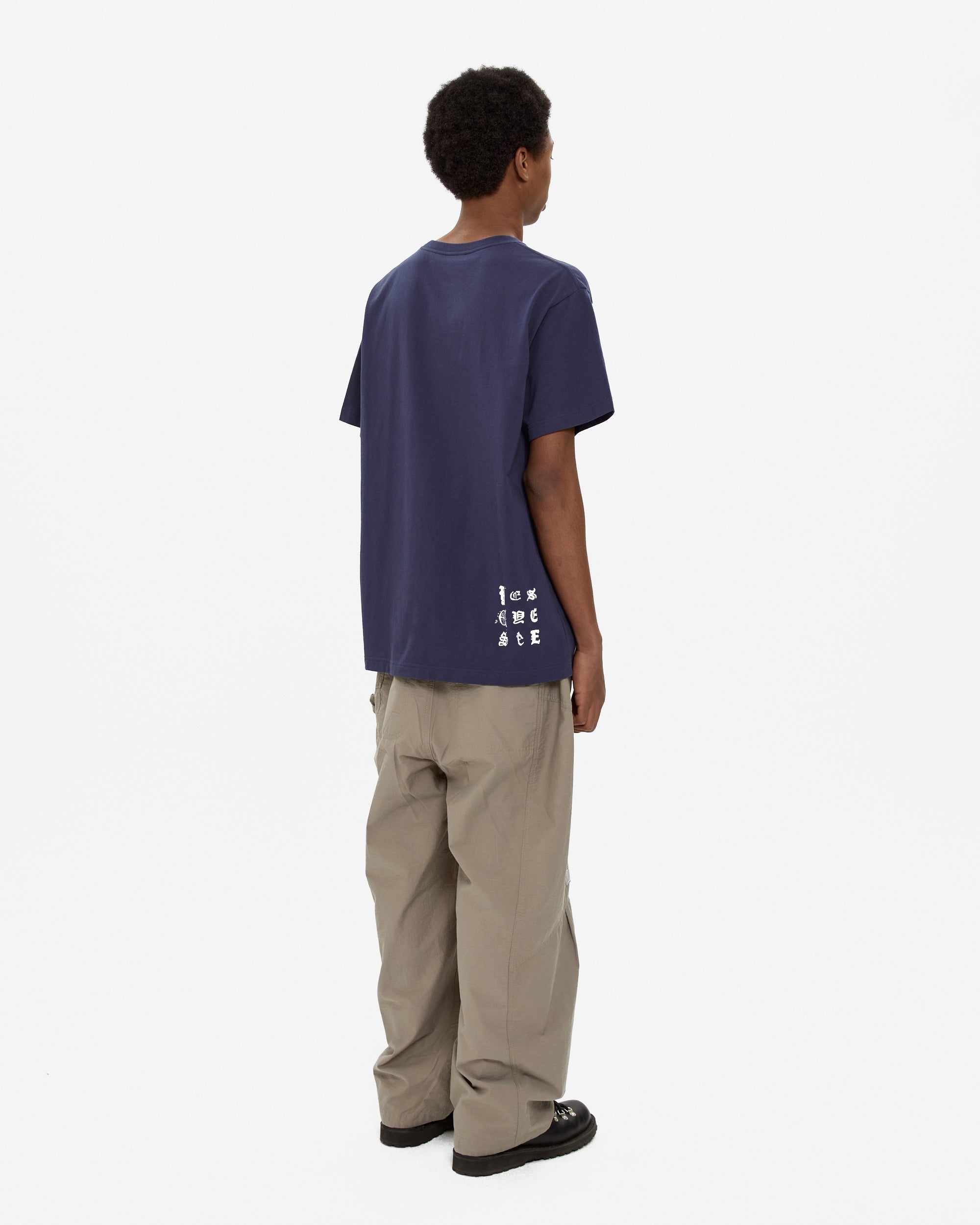 yeseyesee - Y.E.S Old Logo Tee (Light Navy) product image 9 | TRAB K-Fashion Australia