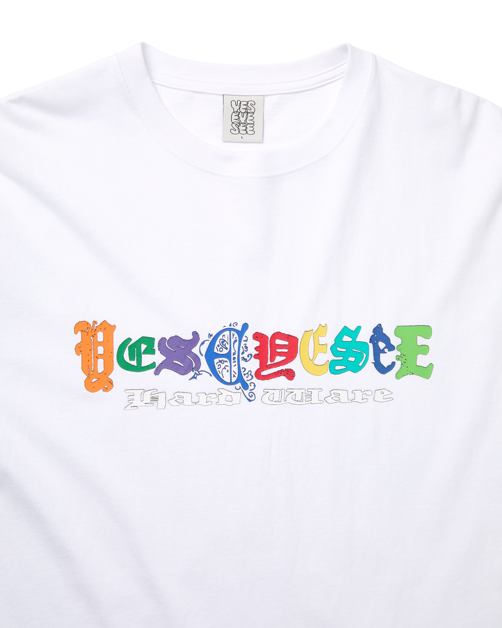 yeseyesee - Y.E.S Old Logo Tee (White) product image 3 | TRAB K-Fashion Australia