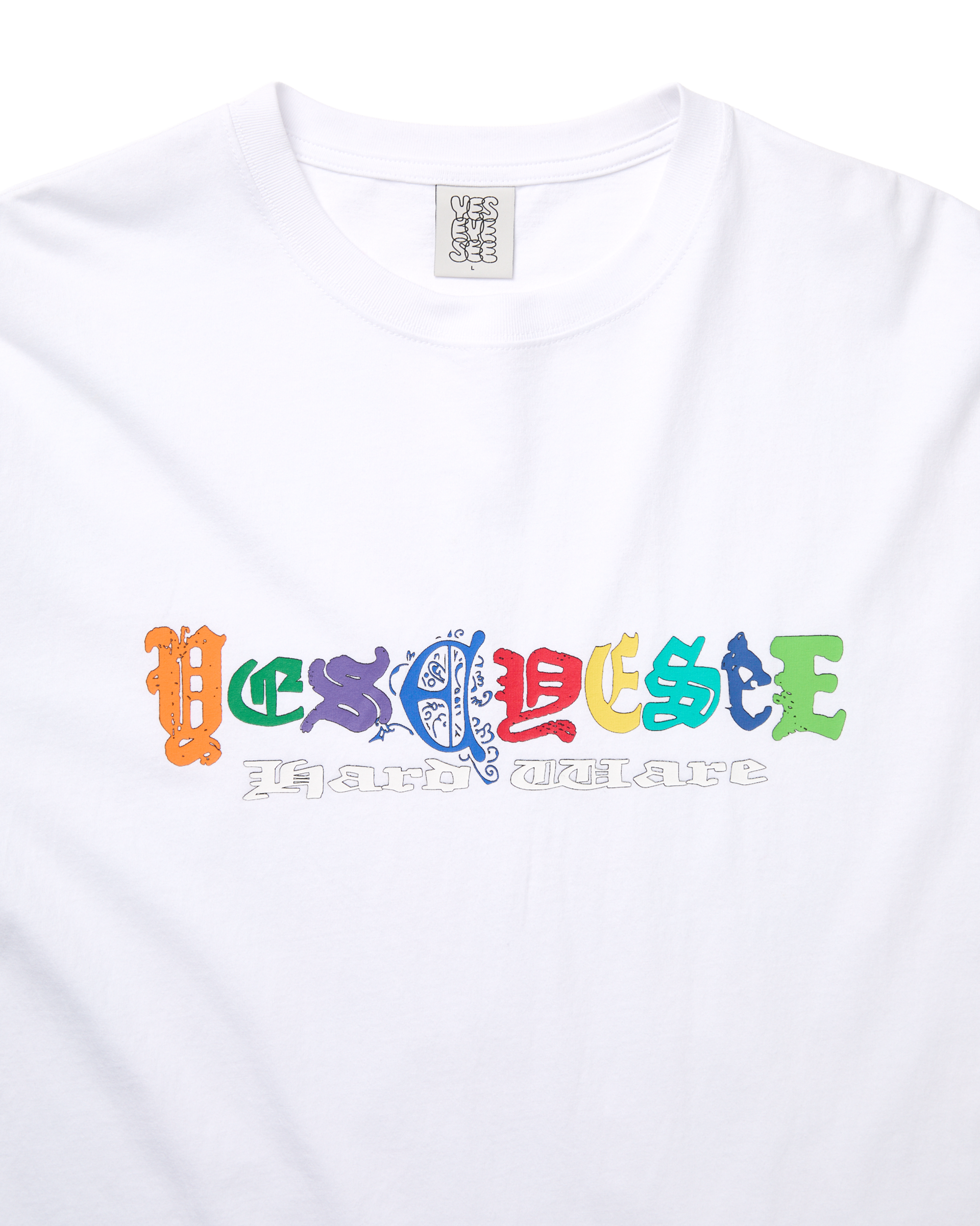 yeseyesee - Y.E.S Old Logo Tee (White) product image 3 | TRAB K-Fashion Australia