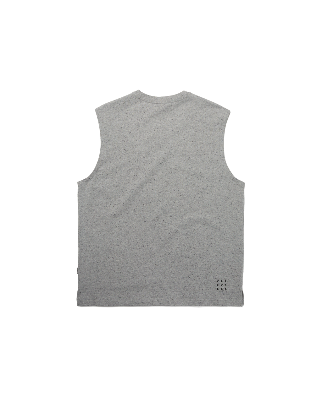 yeseyesee - Y.E.S Oval Logo Sleeveless (Grey) product image 2 | TRAB K-Fashion Australia