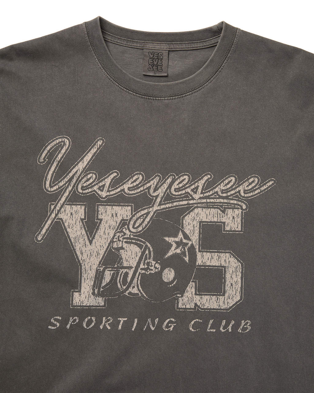 yeseyesee - Y.E.S Sporting Club Tee (Charcoal) product image 3 | TRAB K-Fashion Australia