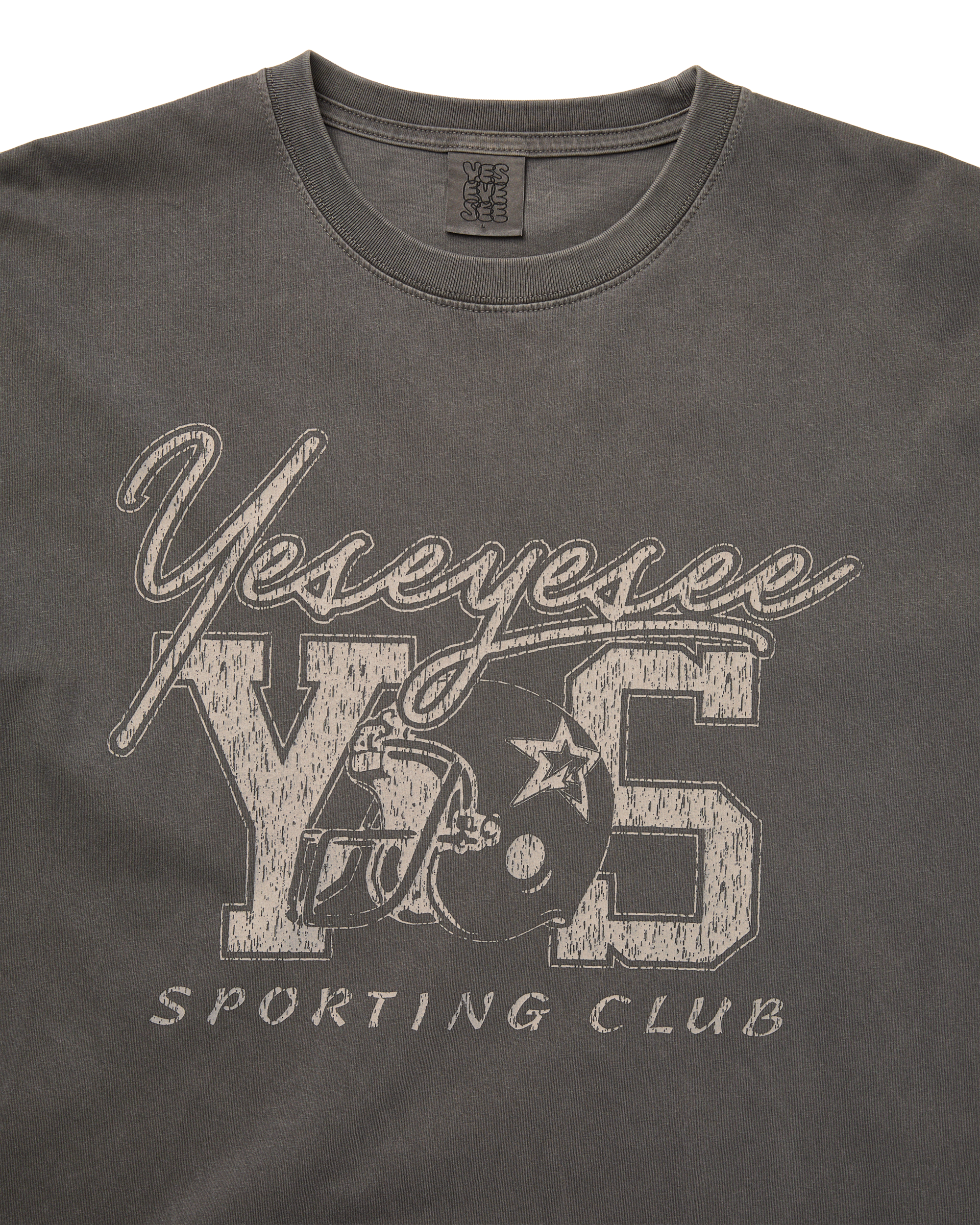 yeseyesee - Y.E.S Sporting Club Tee (Charcoal) product image 3 | TRAB K-Fashion Australia