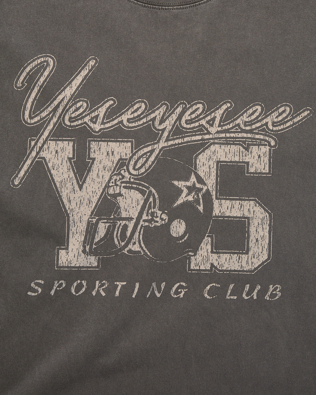 yeseyesee - Y.E.S Sporting Club Tee (Charcoal) product image 4 | TRAB K-Fashion Australia
