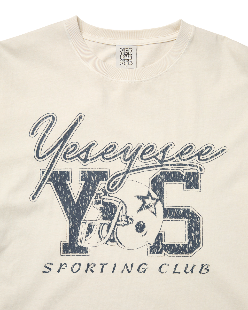 yeseyesee - Y.E.S Sporting Club Tee (Natural) product image 3 | TRAB K-Fashion Australia