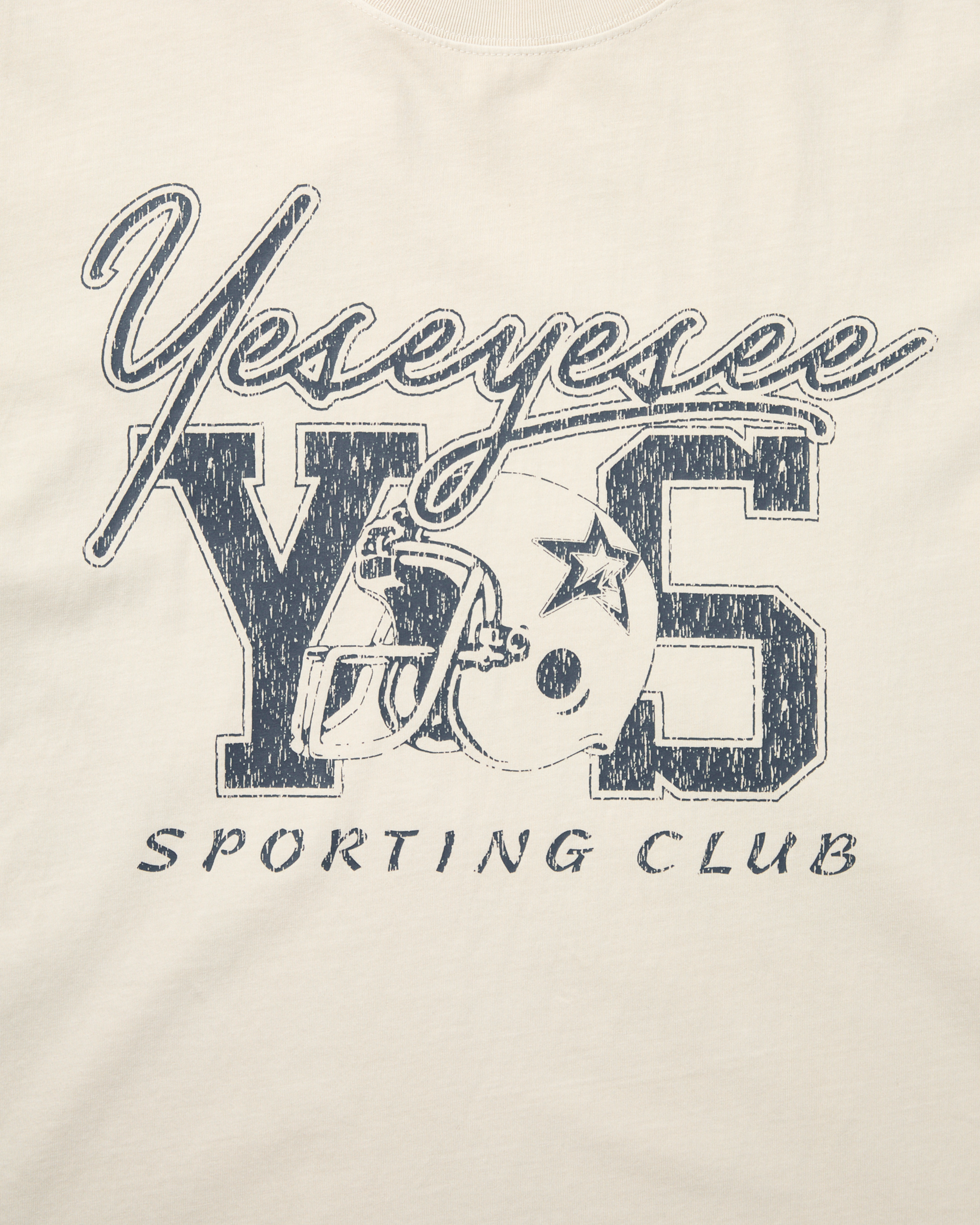 yeseyesee - Y.E.S Sporting Club Tee (Natural) product image 4 | TRAB K-Fashion Australia