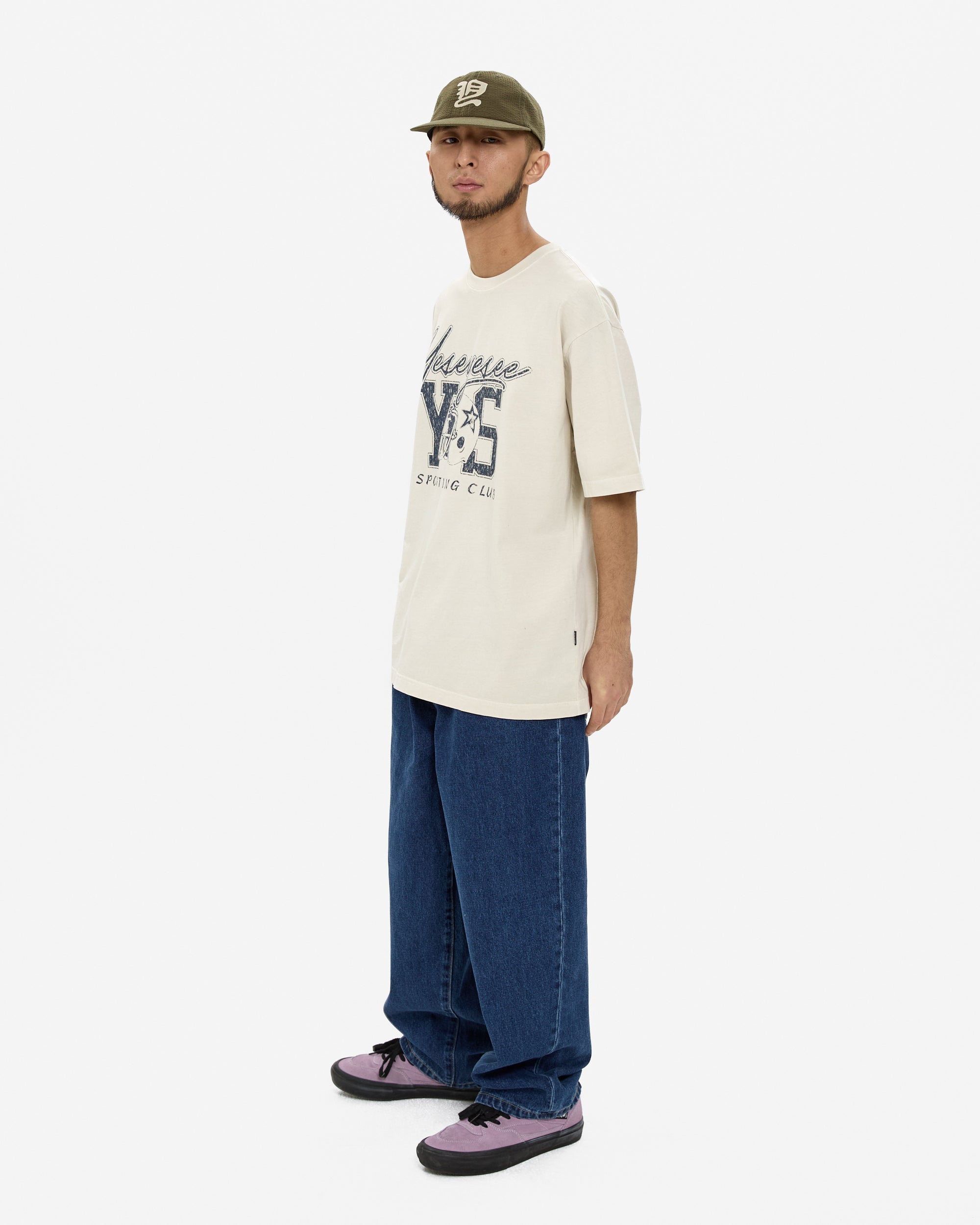 yeseyesee - Y.E.S Sporting Club Tee (Natural) product image 9 | TRAB K-Fashion Australia
