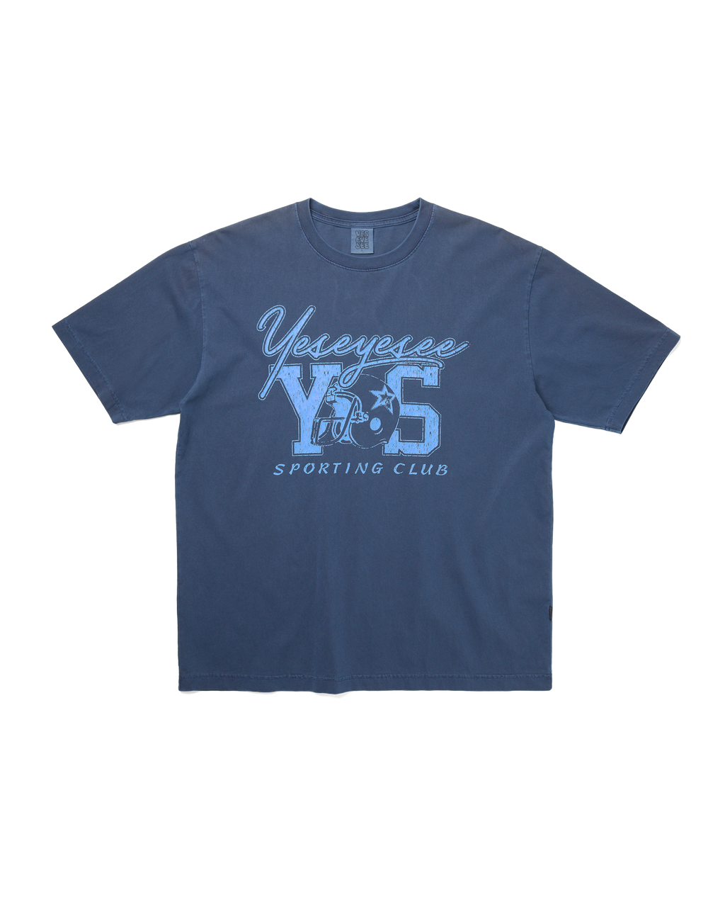 yeseyesee - Y.E.S Sporting Club Tee (Navy) product image 1 | TRAB K-Fashion Australia