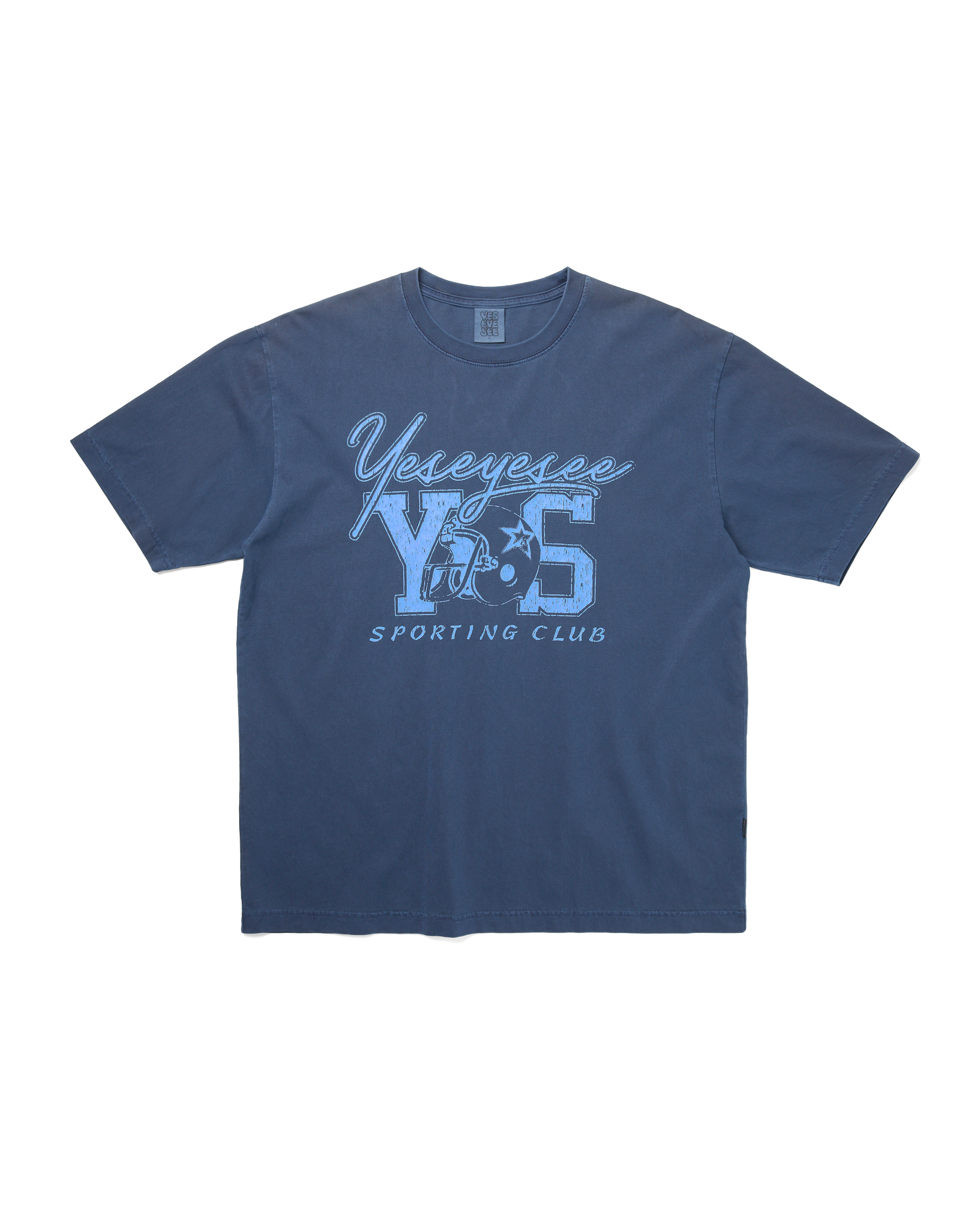yeseyesee - Y.E.S Sporting Club Tee (Navy) product image 1 | TRAB K-Fashion Australia