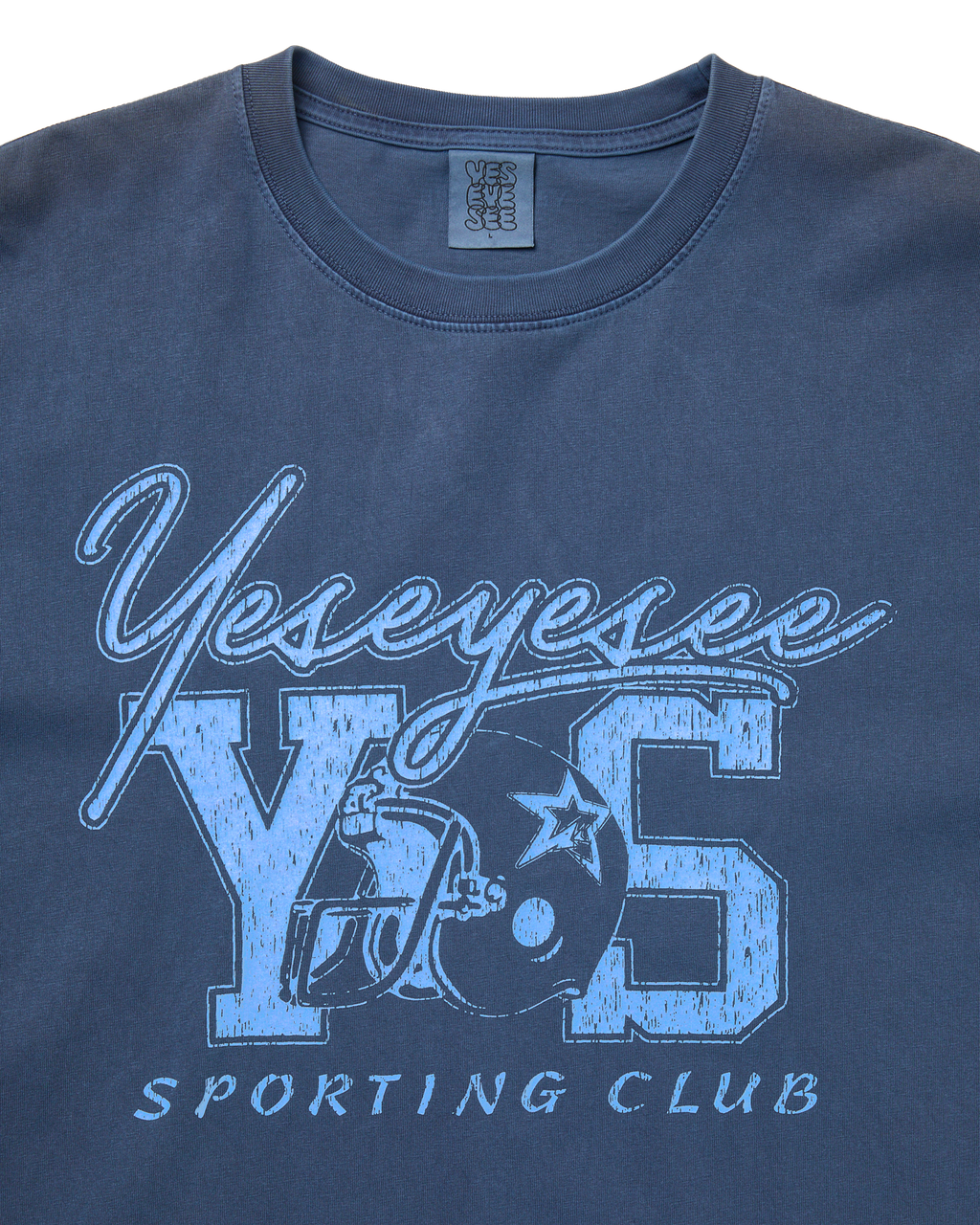 yeseyesee - Y.E.S Sporting Club Tee (Navy) product image 3 | TRAB K-Fashion Australia