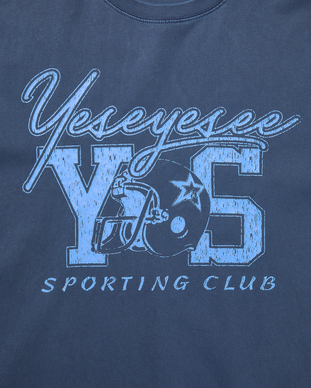 yeseyesee - Y.E.S Sporting Club Tee (Navy) product image 4 | TRAB K-Fashion Australia