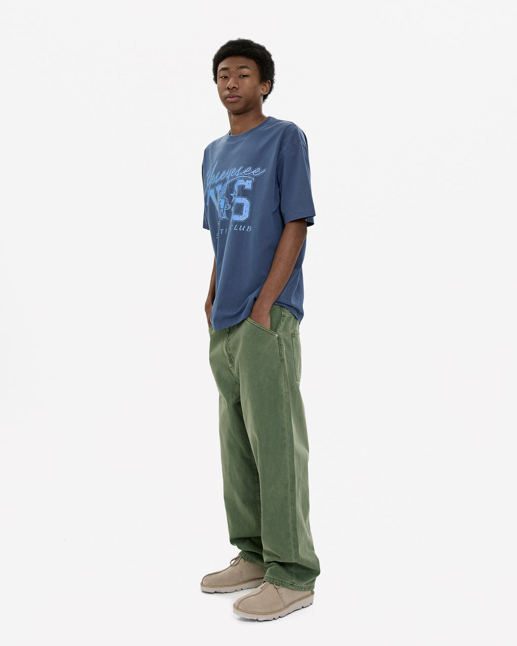 yeseyesee - Y.E.S Sporting Club Tee (Navy) product image 8 | TRAB K-Fashion Australia