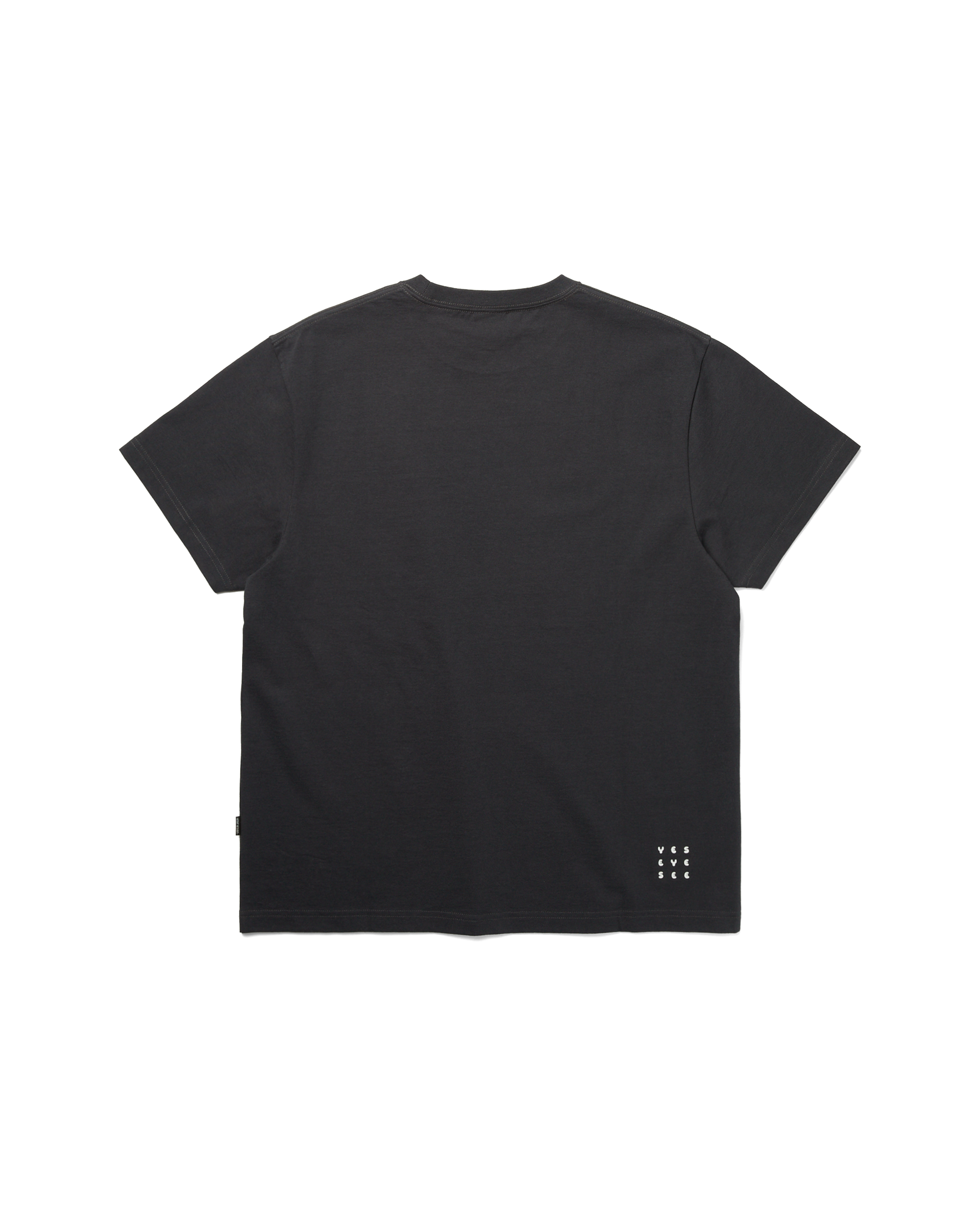 yeseyesee - Y.E.S Tropical Tee (Charcoal) product image 2 | TRAB K-Fashion Australia