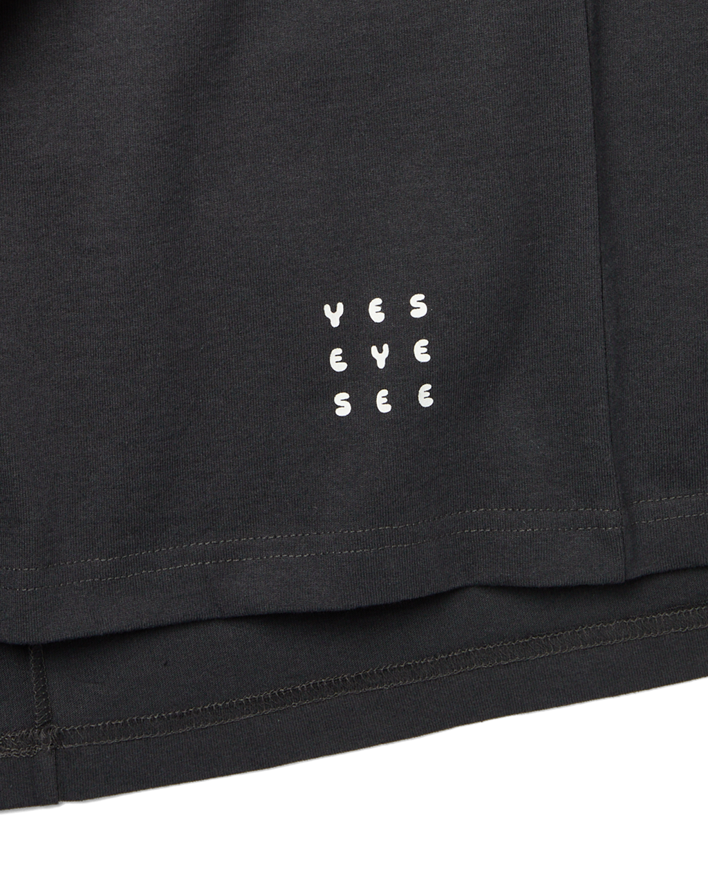 yeseyesee - Y.E.S Tropical Tee (Charcoal) product image 5 | TRAB K-Fashion Australia