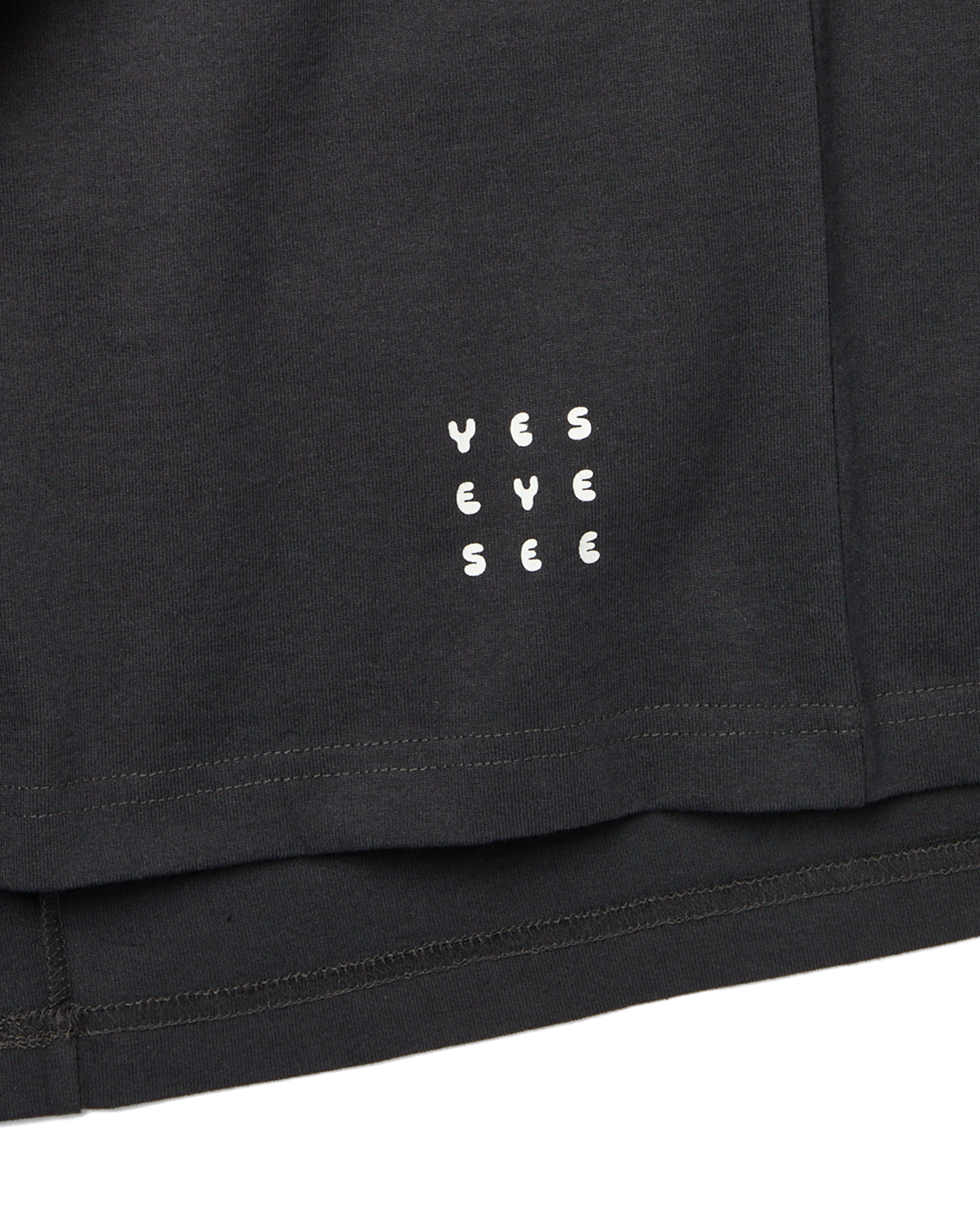yeseyesee - Y.E.S Tropical Tee (Charcoal) product image 5 | TRAB K-Fashion Australia