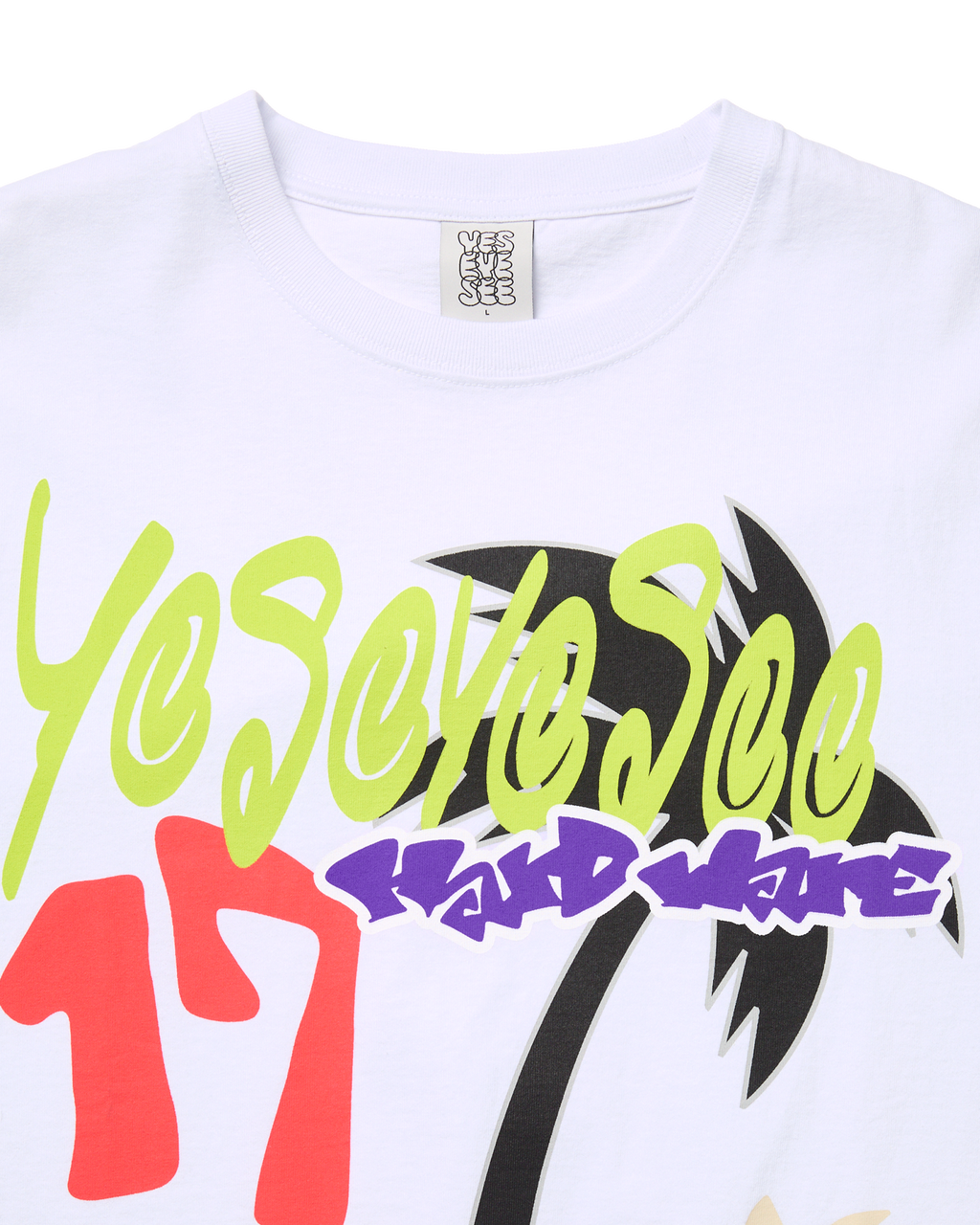 yeseyesee - Y.E.S Tropical Tee (White) product image 3 | TRAB K-Fashion Australia