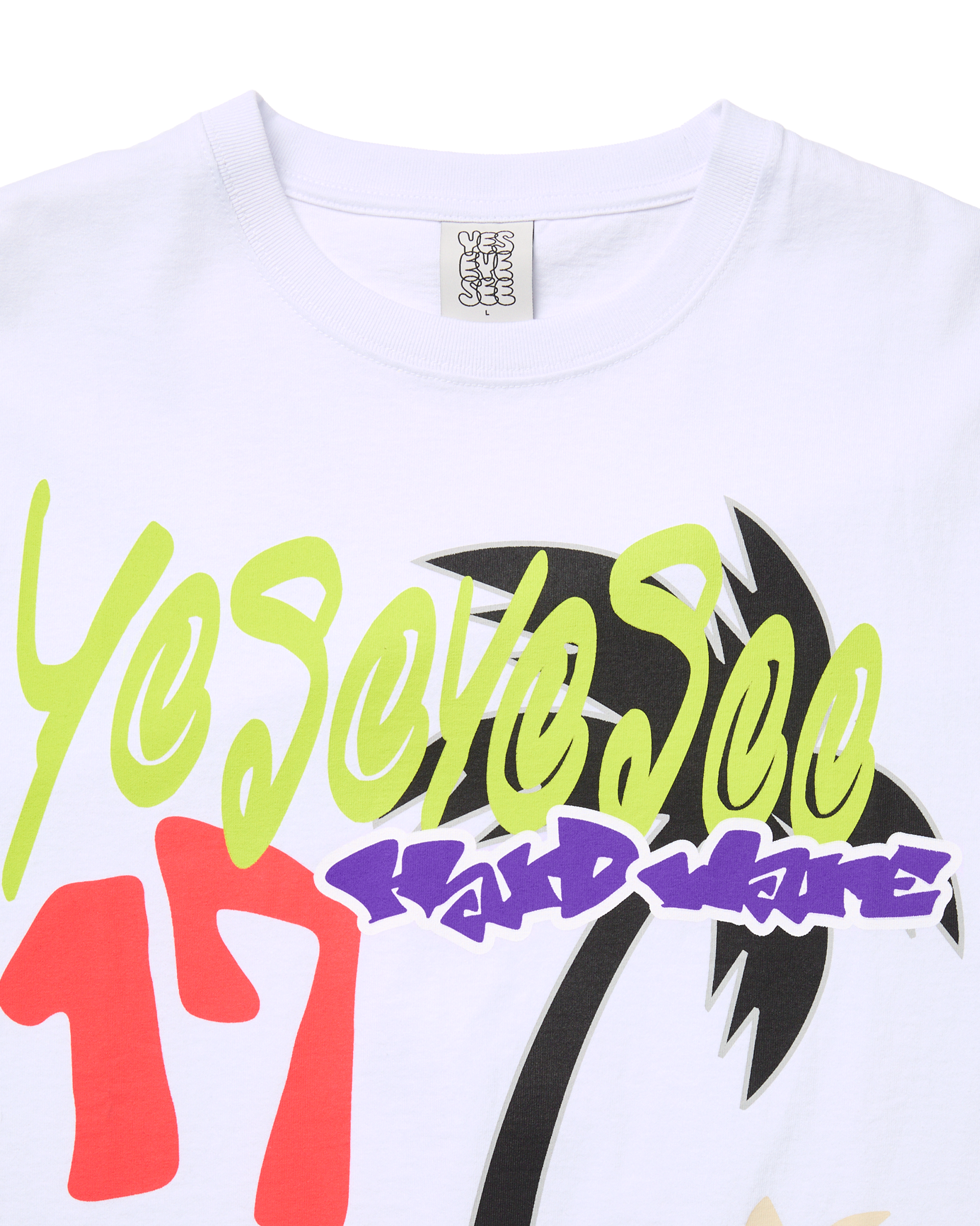 yeseyesee - Y.E.S Tropical Tee (White) product image 3 | TRAB K-Fashion Australia
