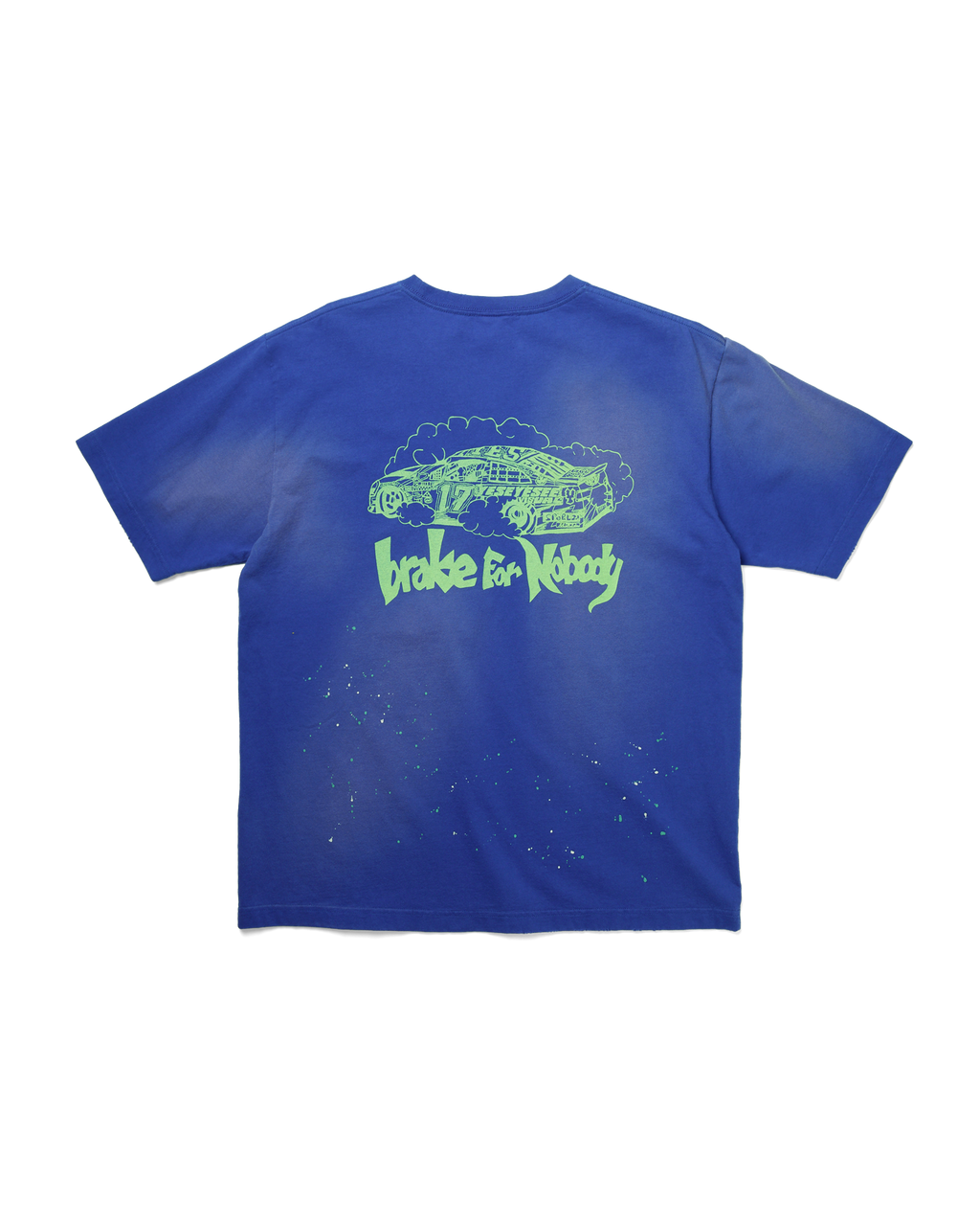 yeseyesee - Y.E.S Vintage Racing Tee (Blue) product image 2 | TRAB K-Fashion Australia