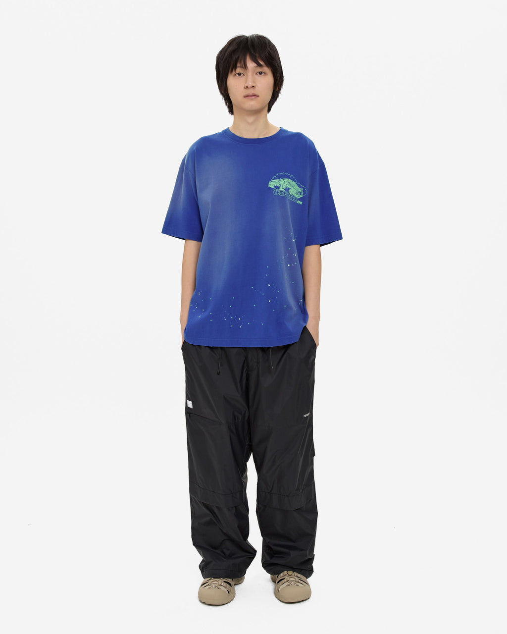 yeseyesee - Y.E.S Vintage Racing Tee (Blue) product image 7 | TRAB K-Fashion Australia