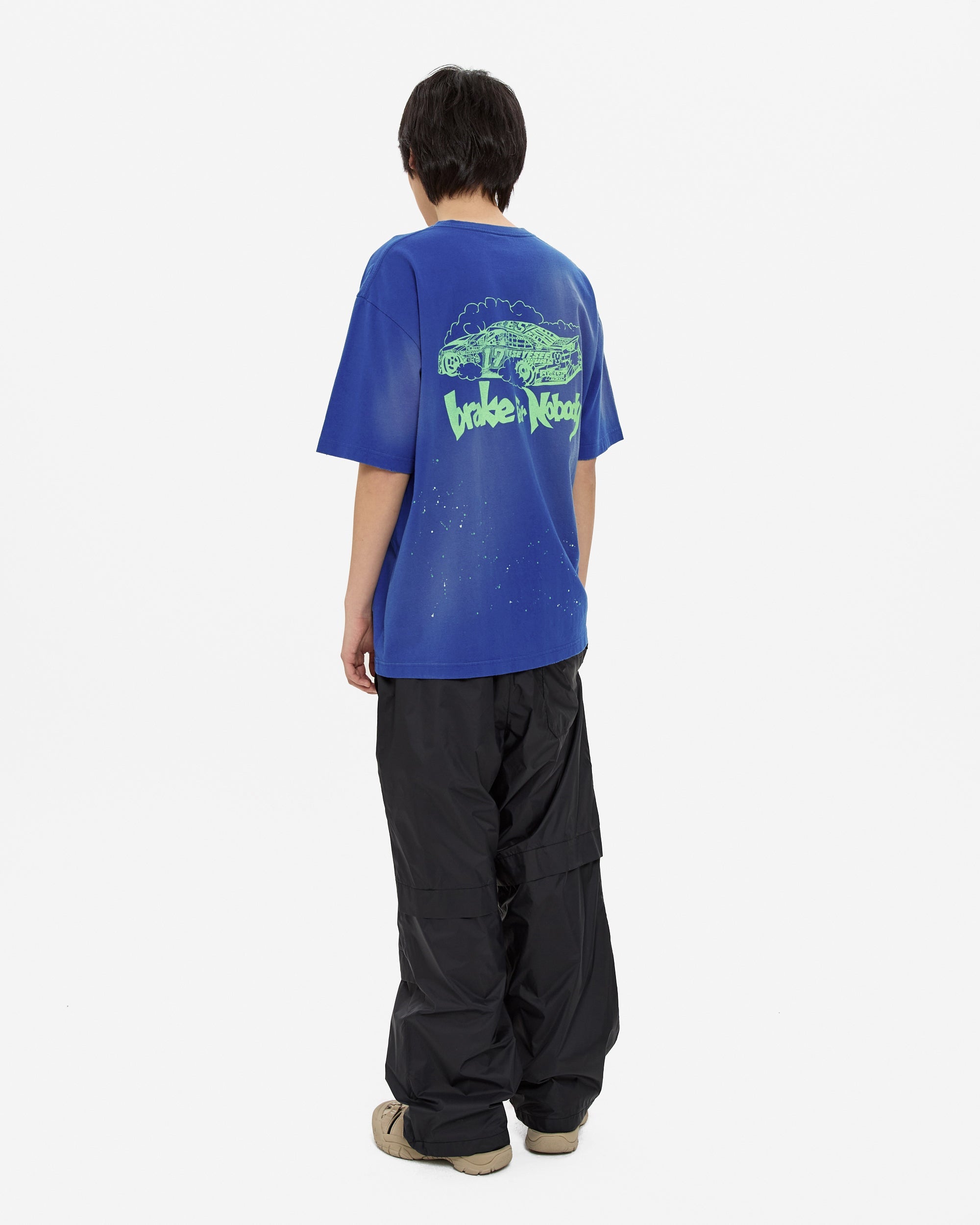 yeseyesee - Y.E.S Vintage Racing Tee (Blue) product image 9 | TRAB K-Fashion Australia