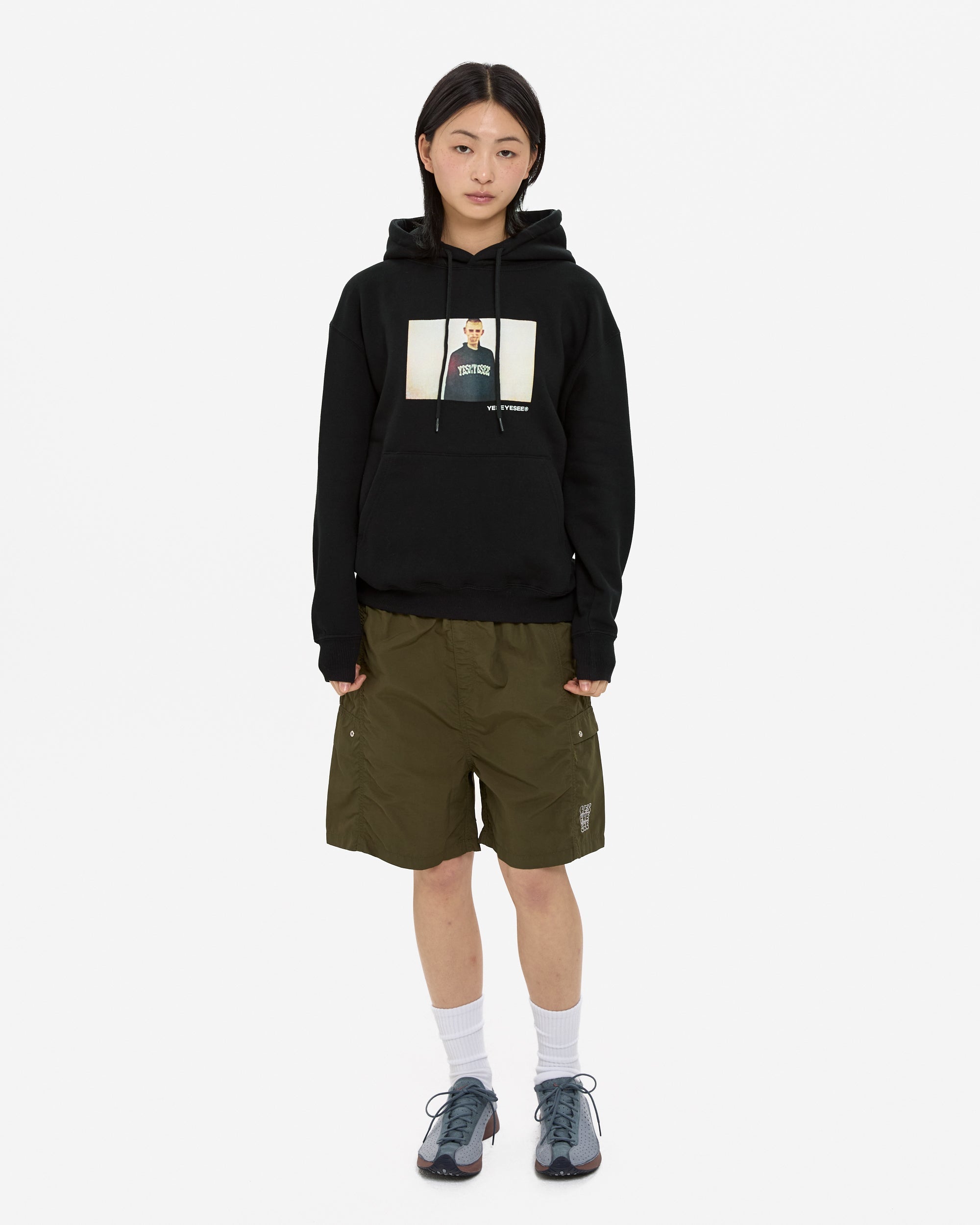 yeseyesee - Y.E.S Arch Boy Hoodie (Black) product image 7 | TRAB K-Fashion Australia