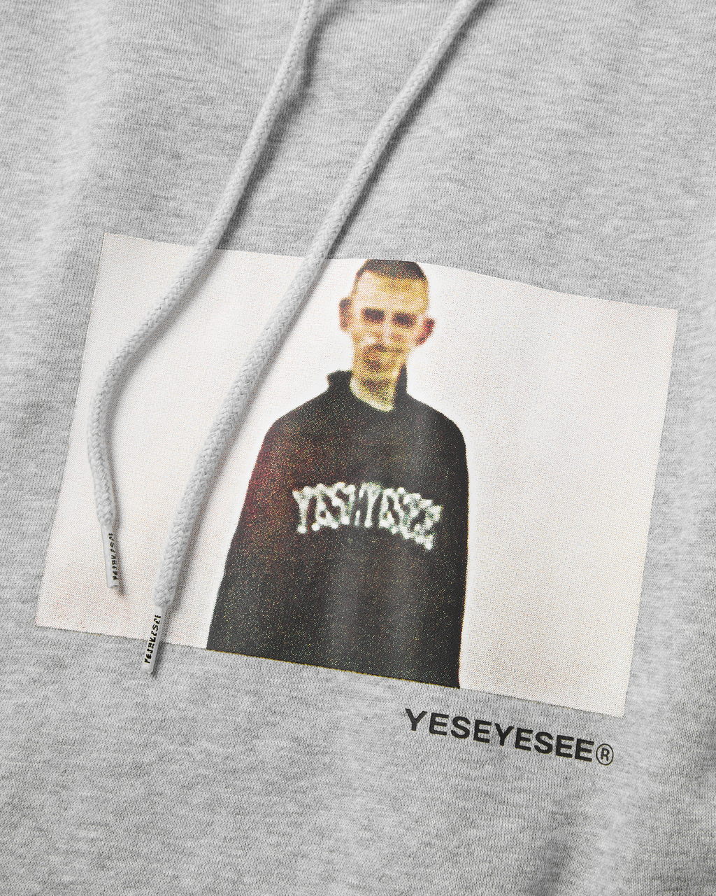 yeseyesee - Y.E.S Arch Boy Hoodie (Grey) product image 4 | TRAB K-Fashion Australia