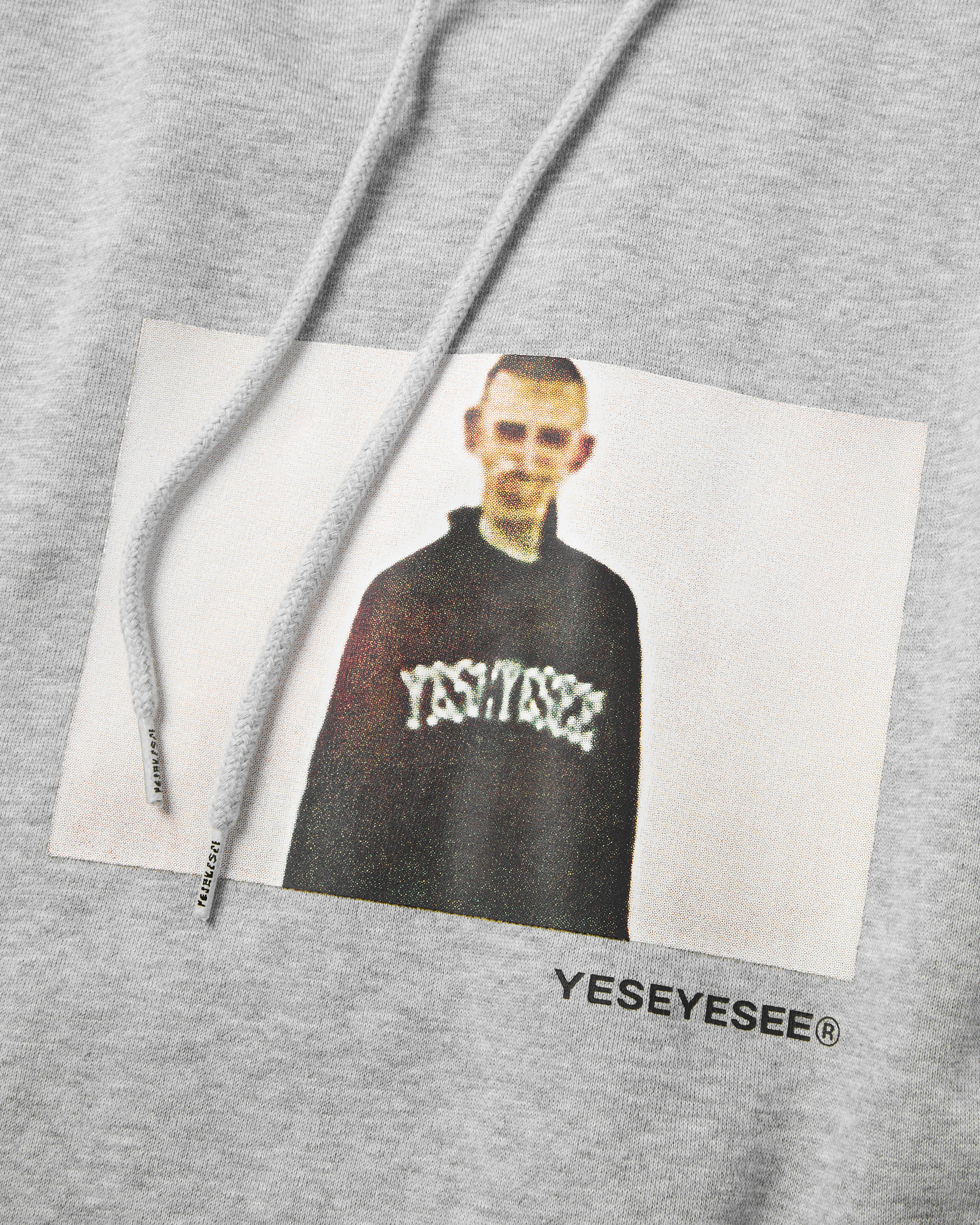 yeseyesee - Y.E.S Arch Boy Hoodie (Grey) product image 4 | TRAB K-Fashion Australia
