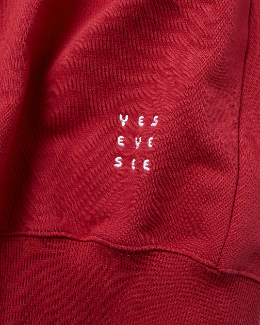 yeseyesee - Y.E.S Arch Boy Hoodie (Red) product image 6 | TRAB K-Fashion Australia